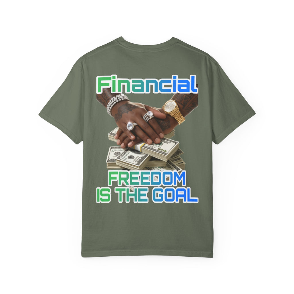 Financial Freedom Unisex T-shirt - 'Financial Freedom is The Goal' Design
