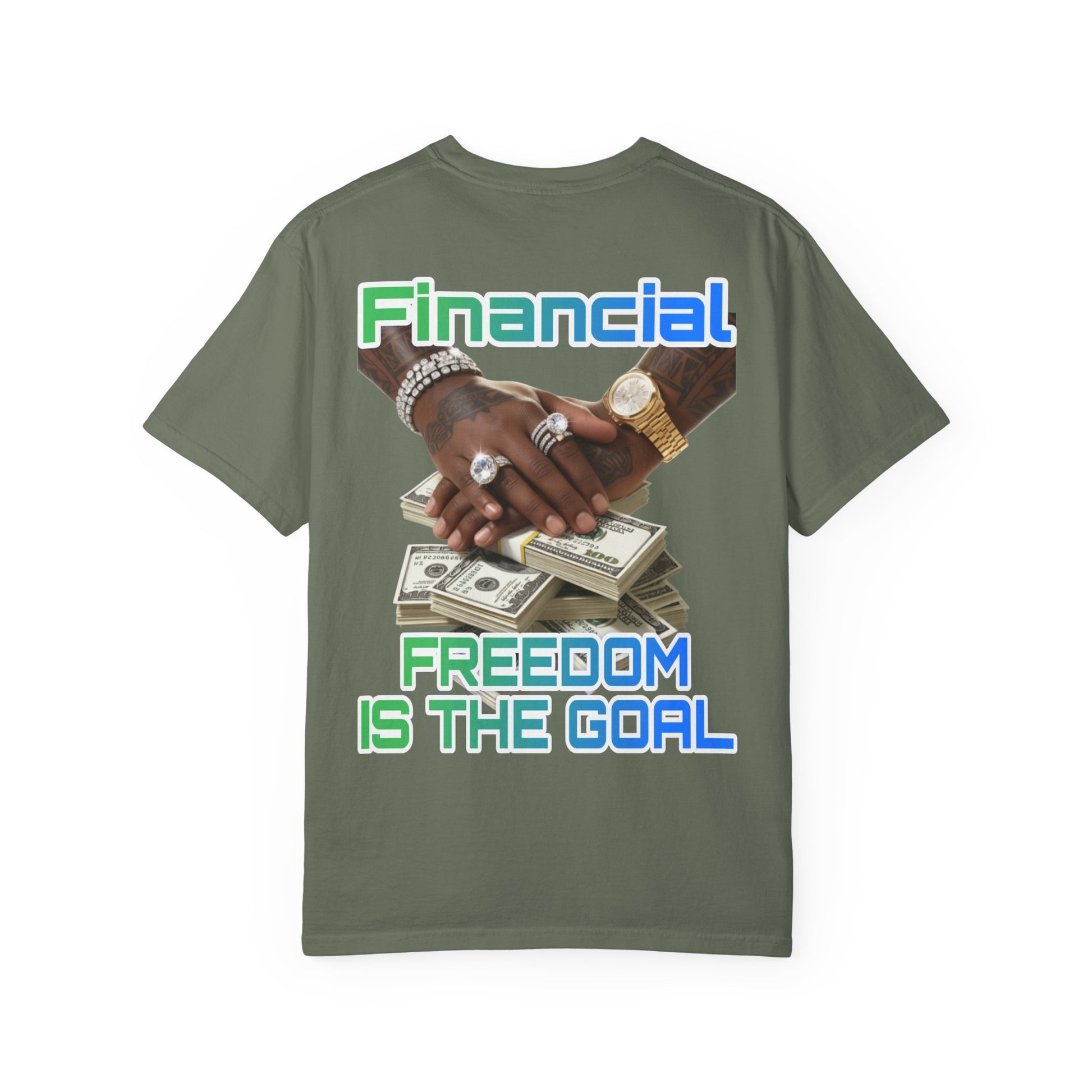 Financial Freedom Unisex T-shirt - 'Financial Freedom is The Goal' Design