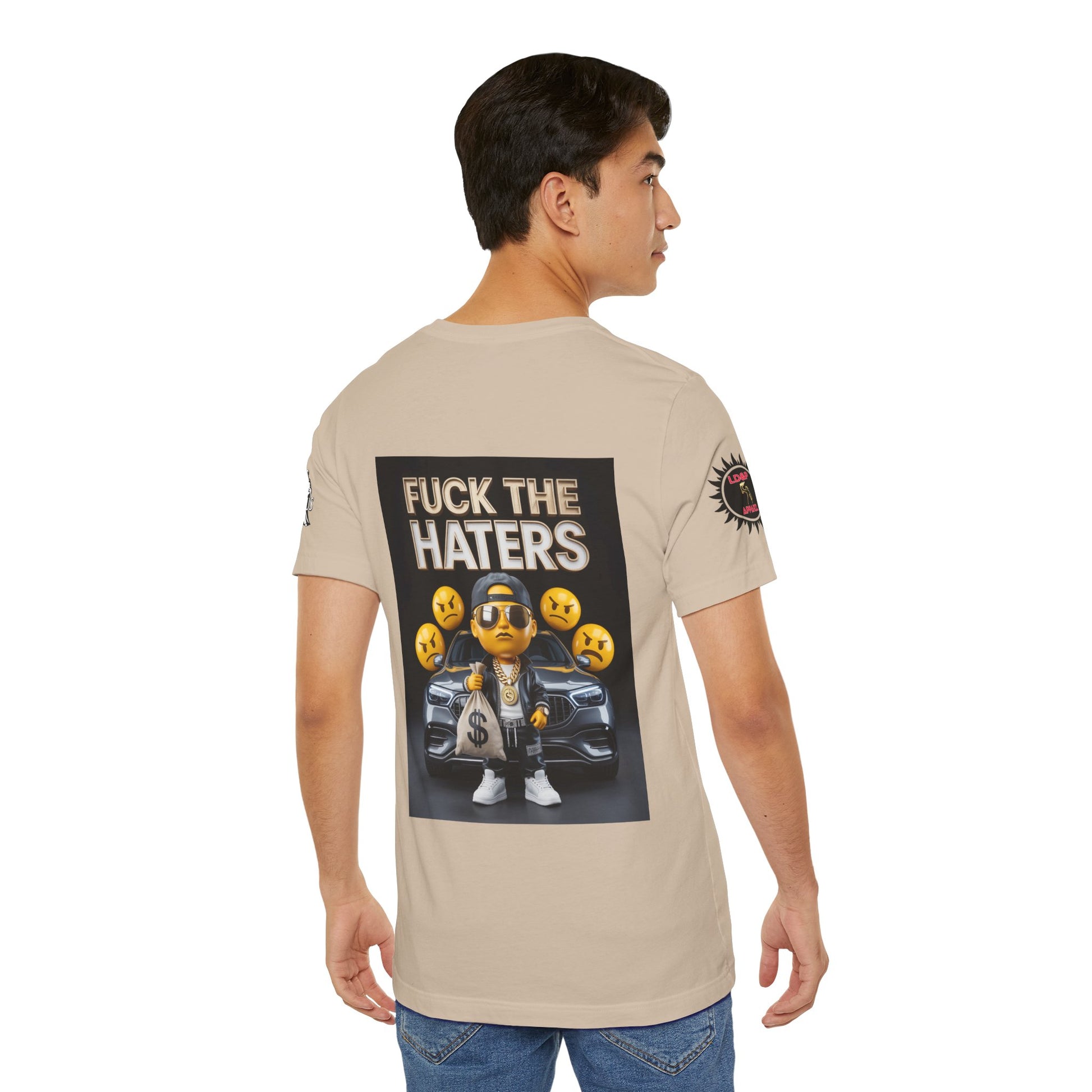 Fuck the Haters Unisex Tee - Bold Graphic Motivational Shirt