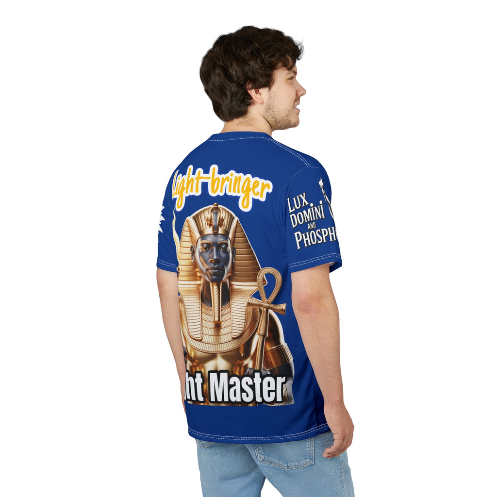 Light Master Tee - Lux Domini and Phosphorus LD&P Apparel Design Blue