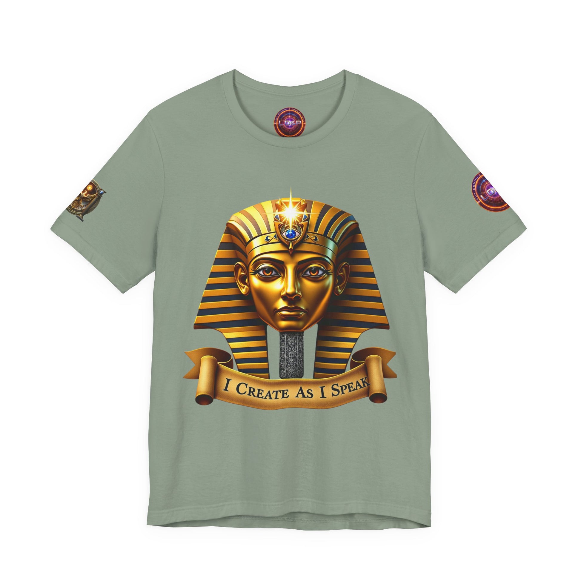 Artist Unisex Tee - I Speak As I Create Design