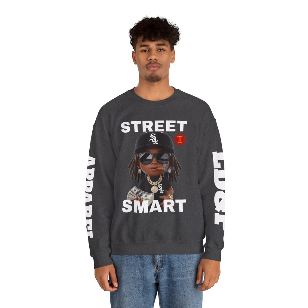 Street Smart Crewneck Sweatshirt - Urban Casual Wear
