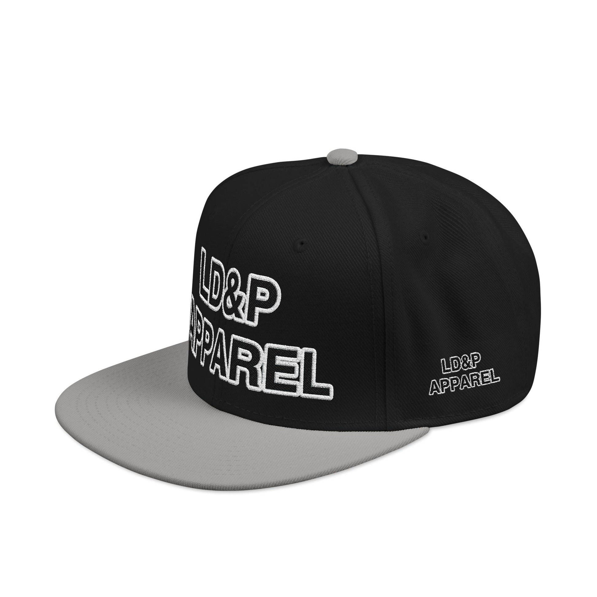 Embroidered Snapback Cap - LD&P Apparel Design