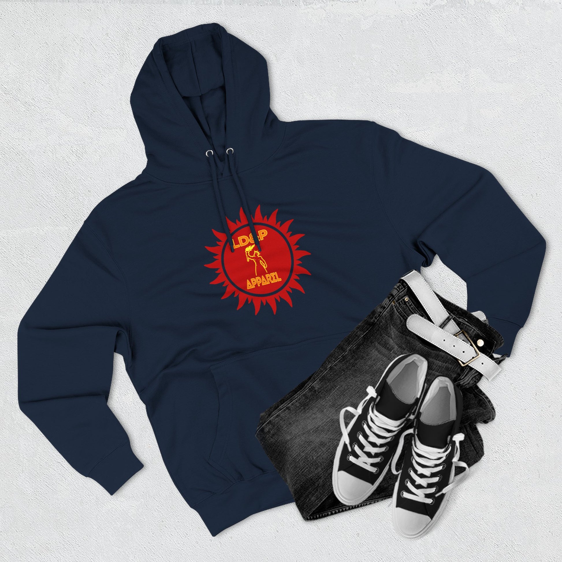 Fleece Hoodie LD&P APPAREL Design