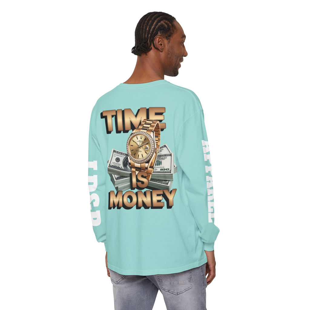 Long Sleeve T-Shirt Time is MONEY Design