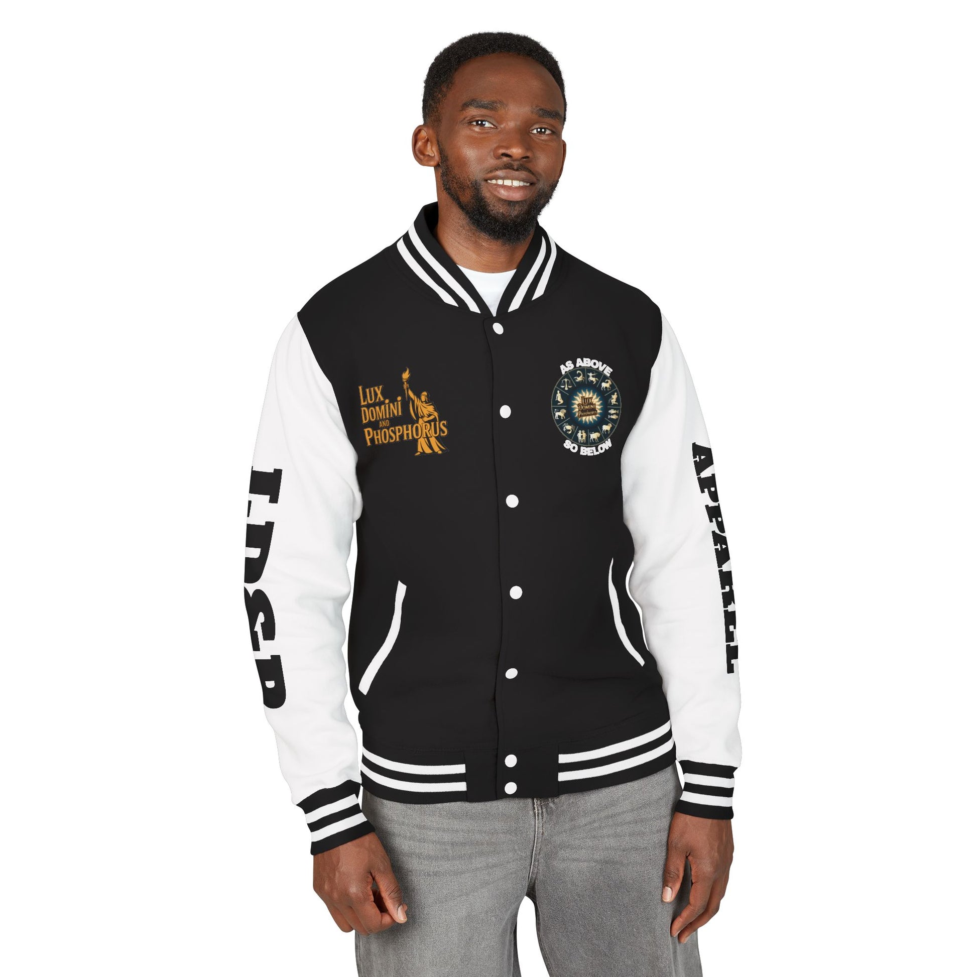 Letterman Jacket - As above so below LD&P APPAREL Design