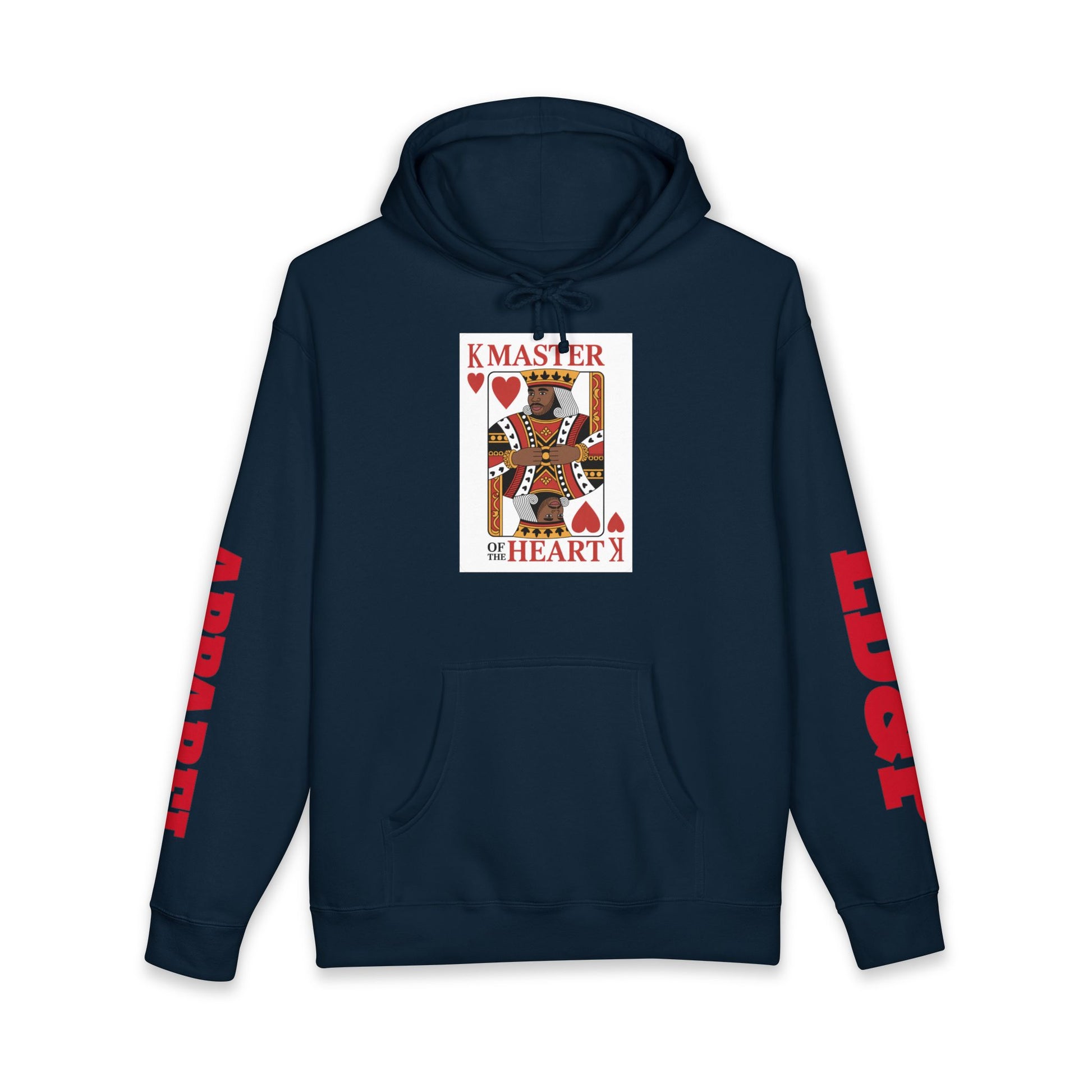 King Of Hearts  Heavyweight Hooded Sweatshirt
