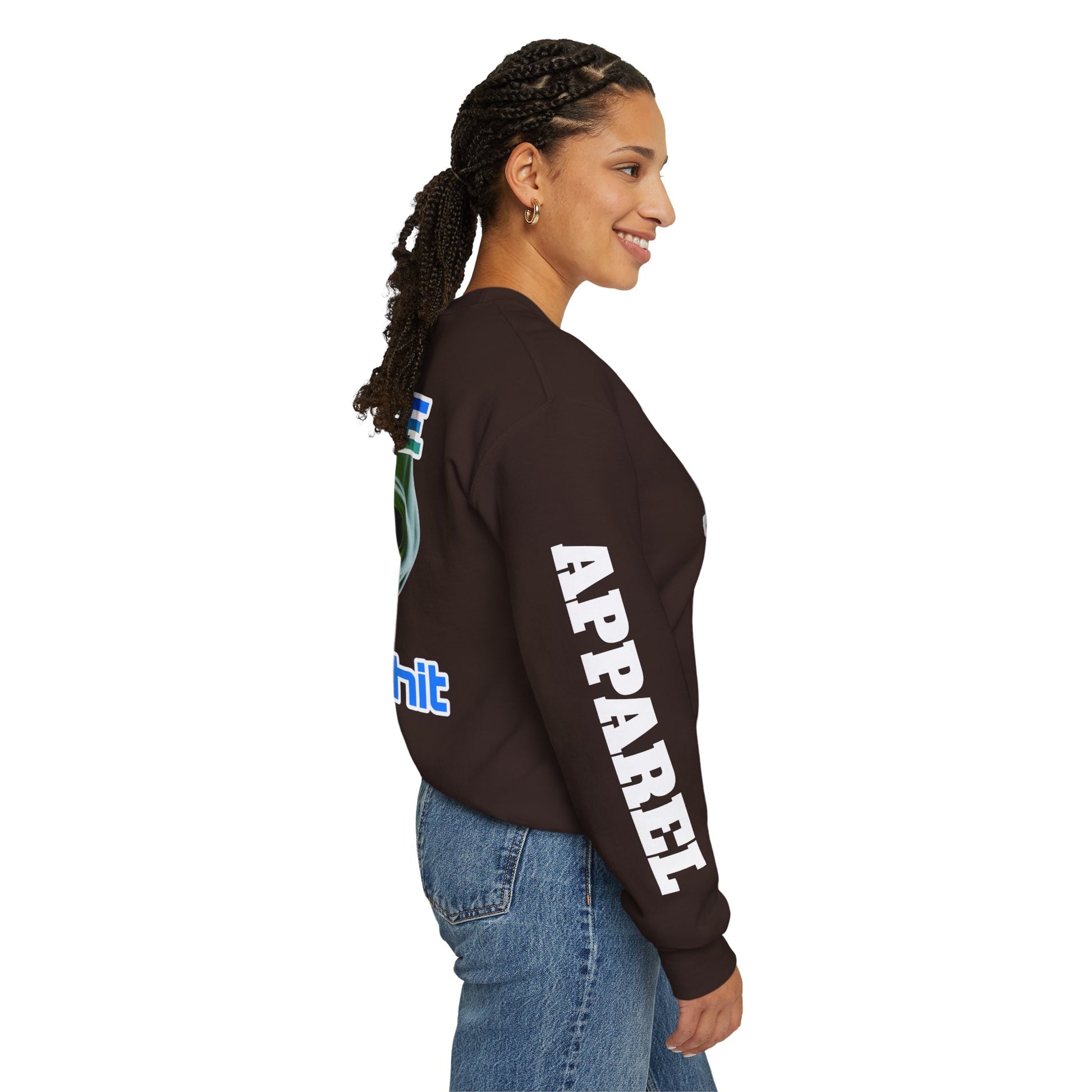 Crewneck Sweatshirt - Smoke That LD&P APPAREL Design