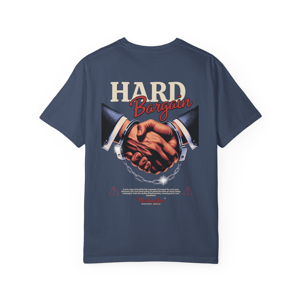 Garment-Dyed T-shirt Hard Bargain Graphic Tee
