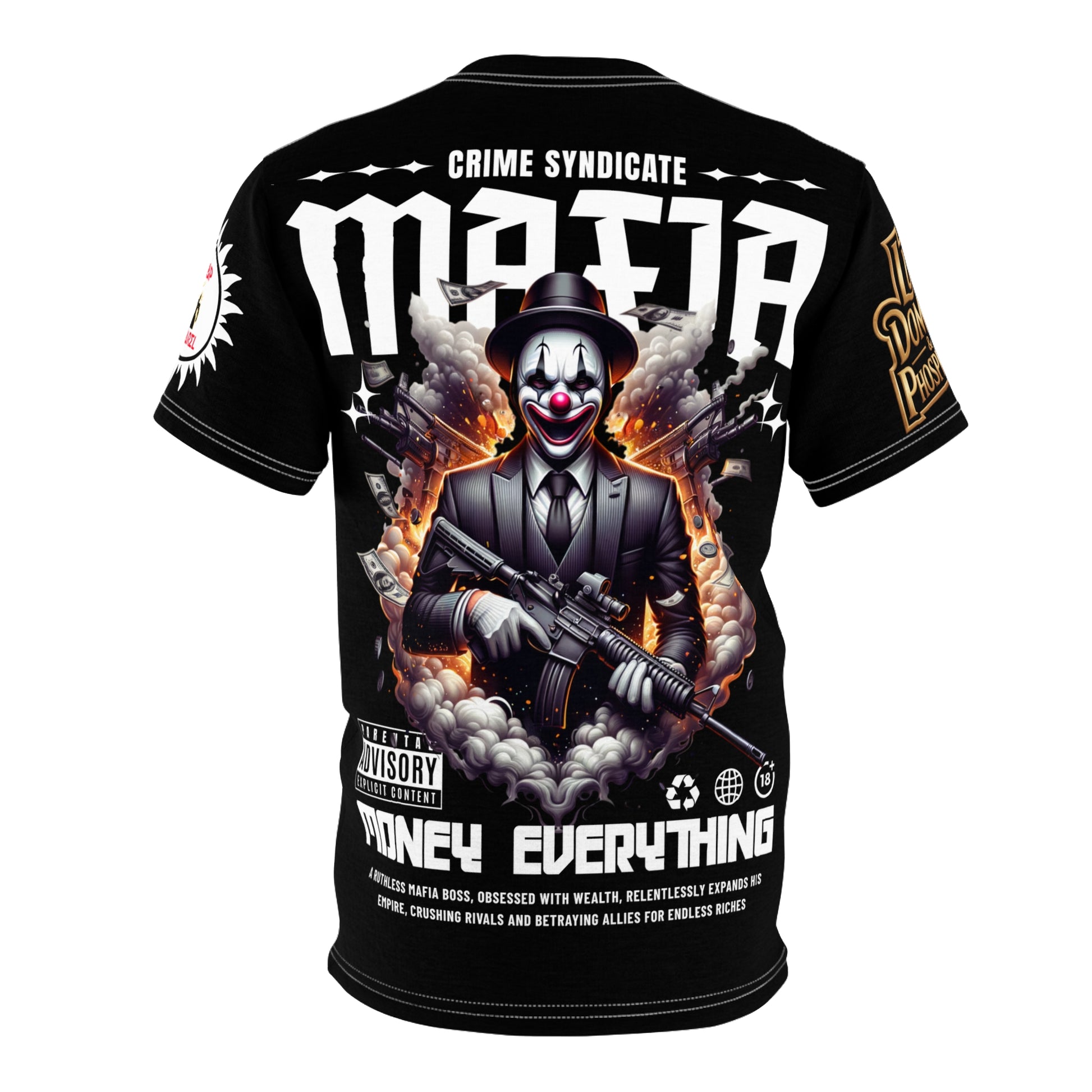 Mafia Crime Syndicate LD&P APPAREL Graphic Tee