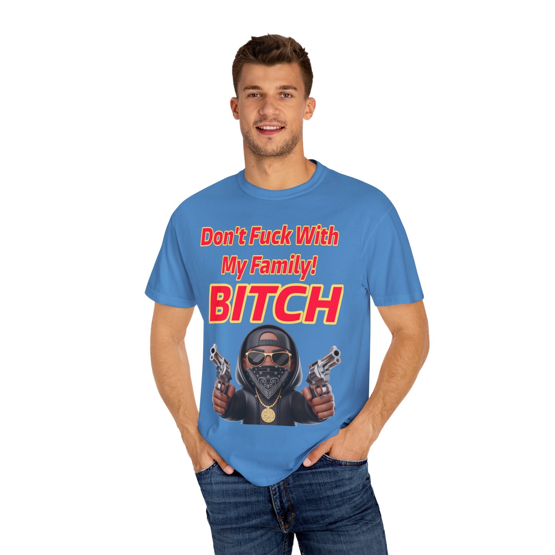 Unisex T-shirt - Don't Fuck with My Family Design