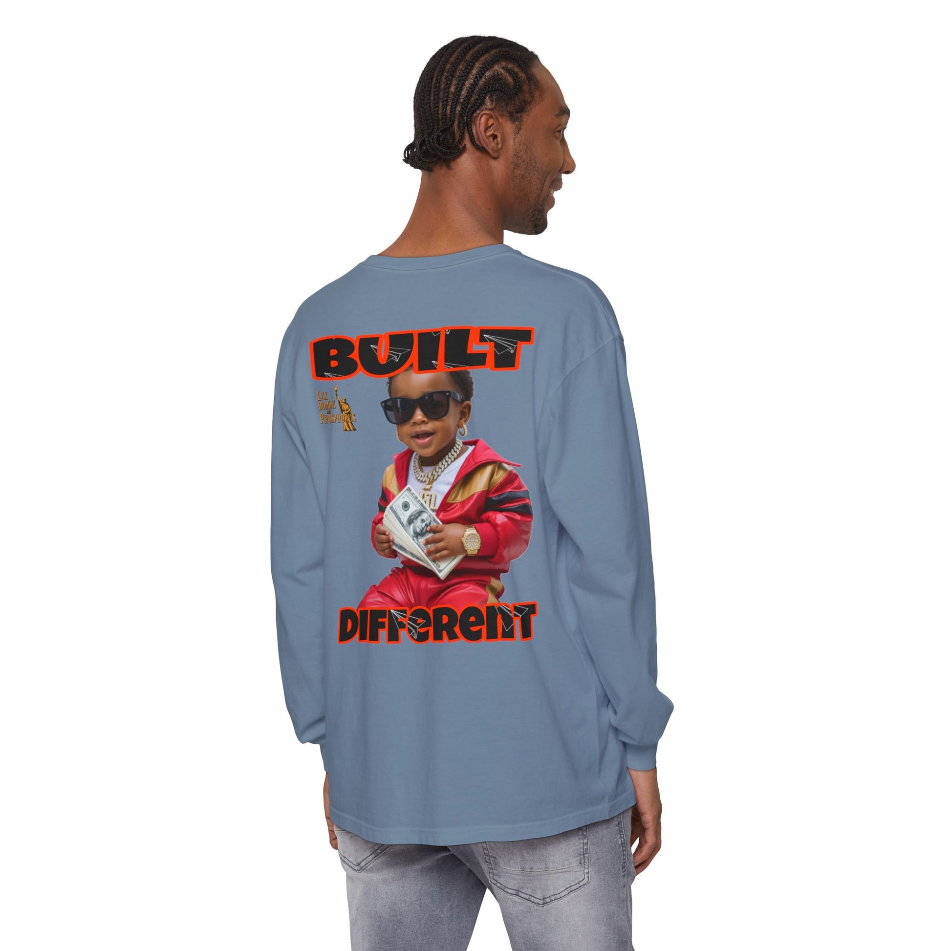 Long Sleeve T-Shirt - Built Different LD&P Apparel Design