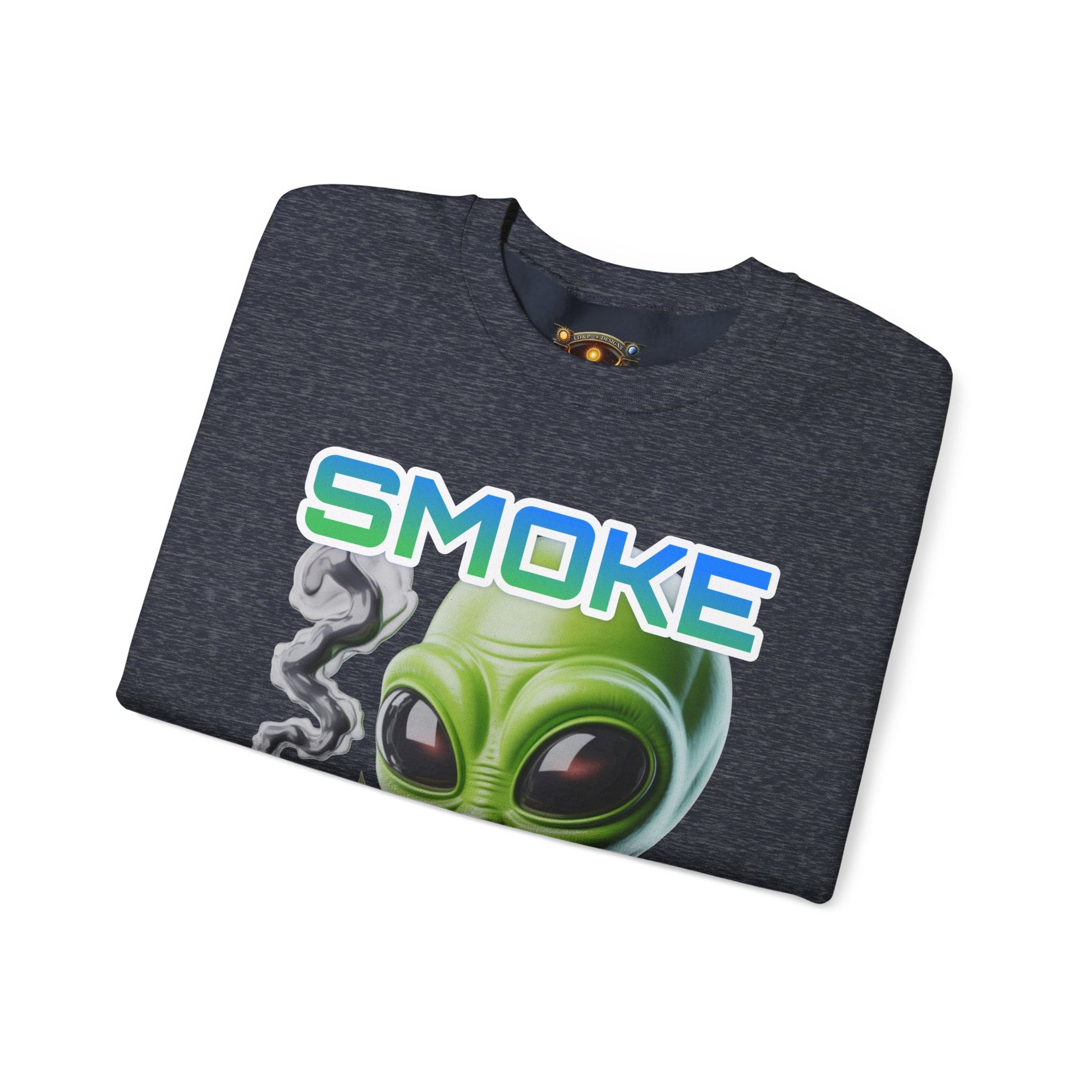 Crewneck Sweatshirt - Smoke That LD&P APPAREL Design