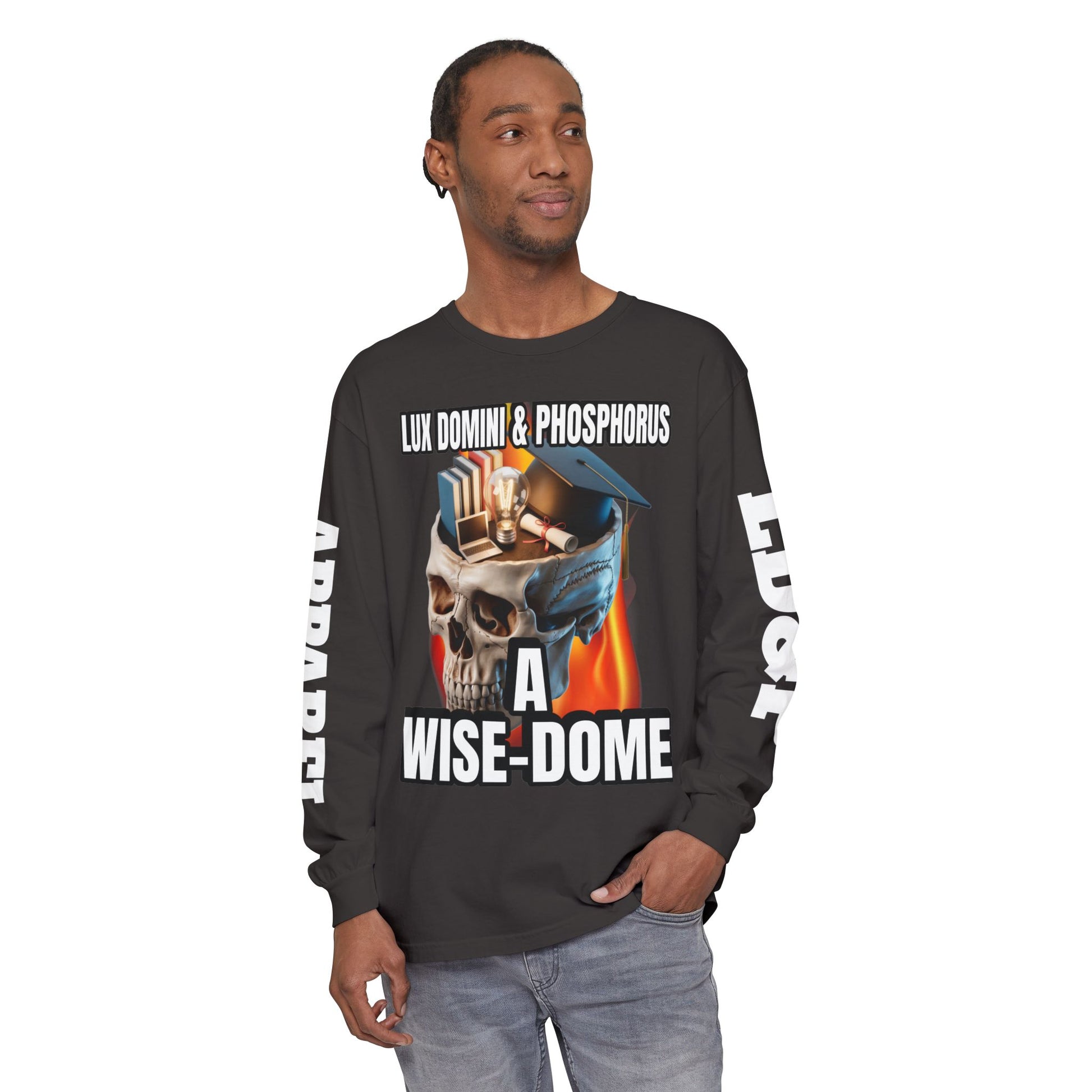 'A Wise-Dome' LD&P APPAREL Long Sleeve Tee