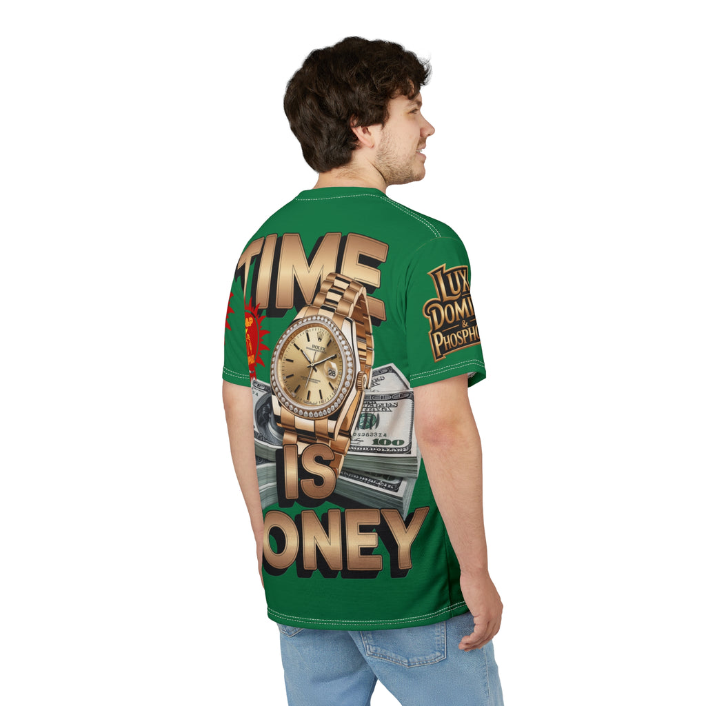 Time Is Money Unisex Tee - LD&P Apparel Design green