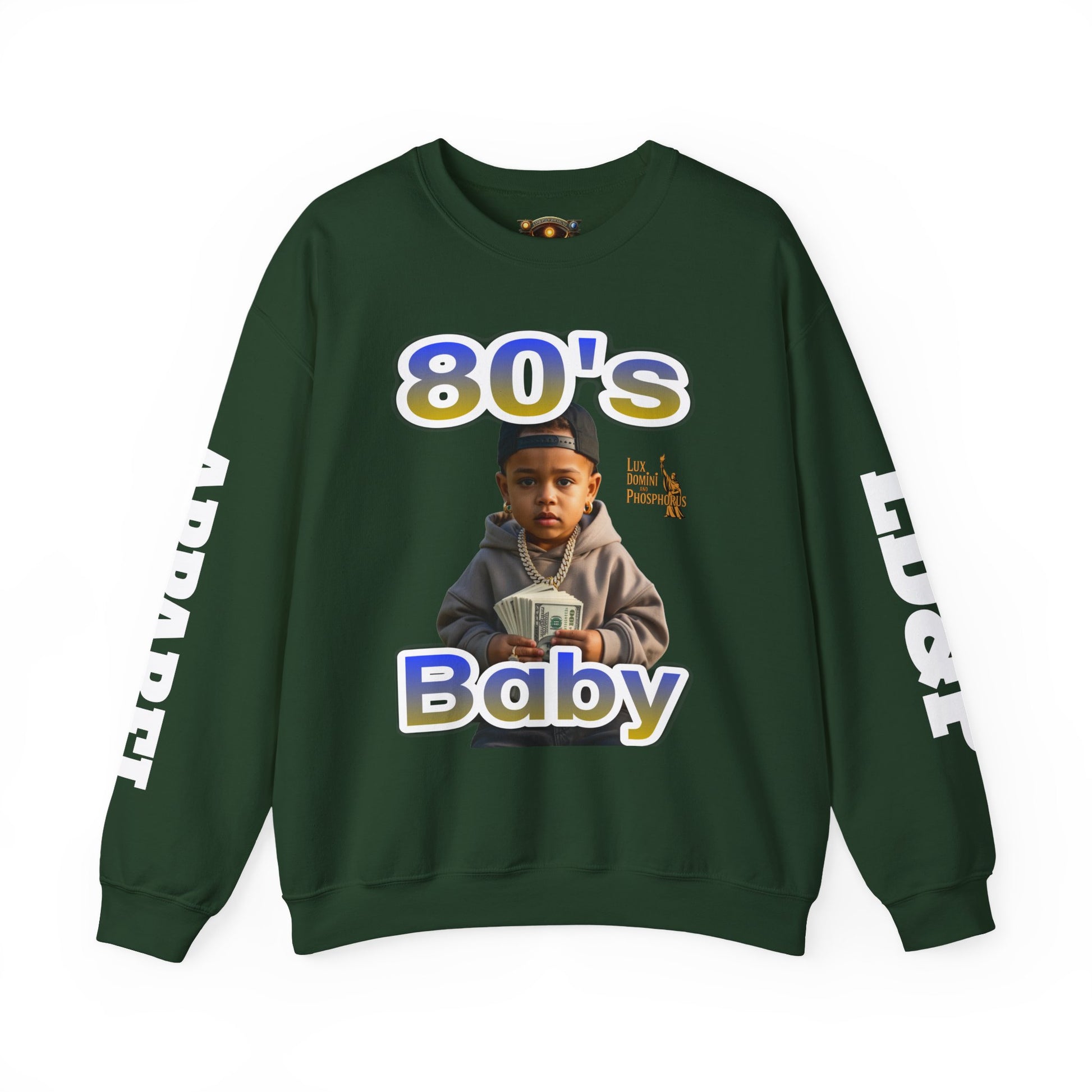 80's Baby Unisex Sweatshirt - LD&P APPAREL