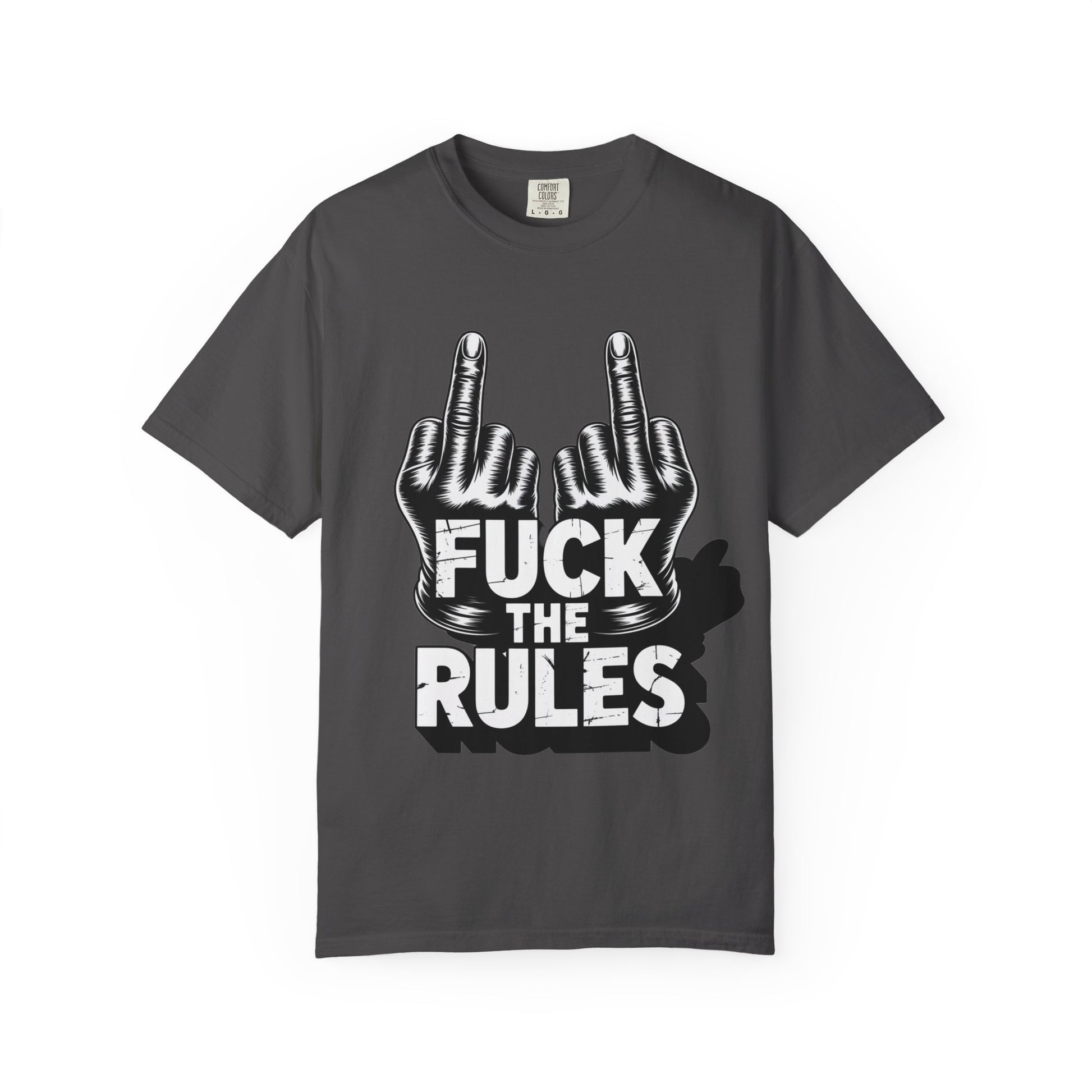 Trust Nothing Unisex T-shirt - Skip The Rules Typography Tee
