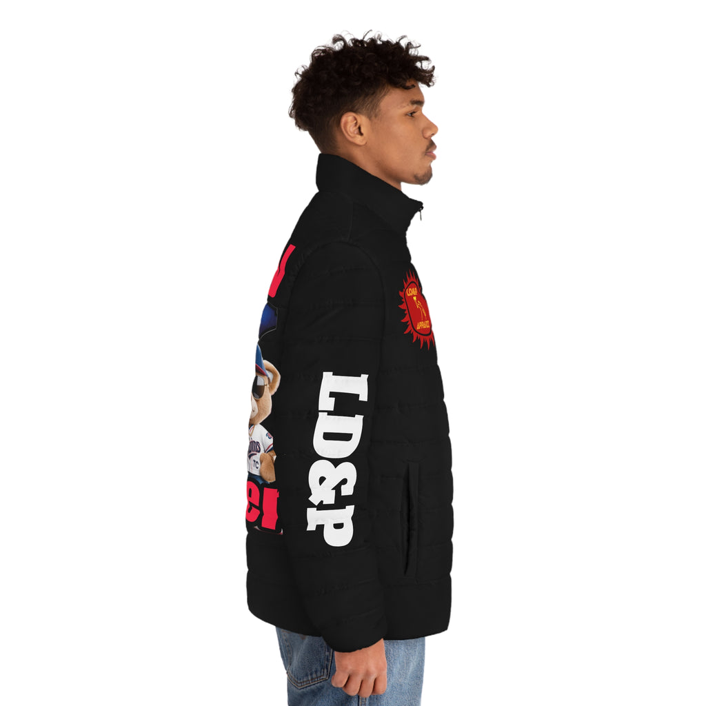 Puffer Jacket Hoodie - Twin City HUSTLER LD&P APPAREL DESIGN