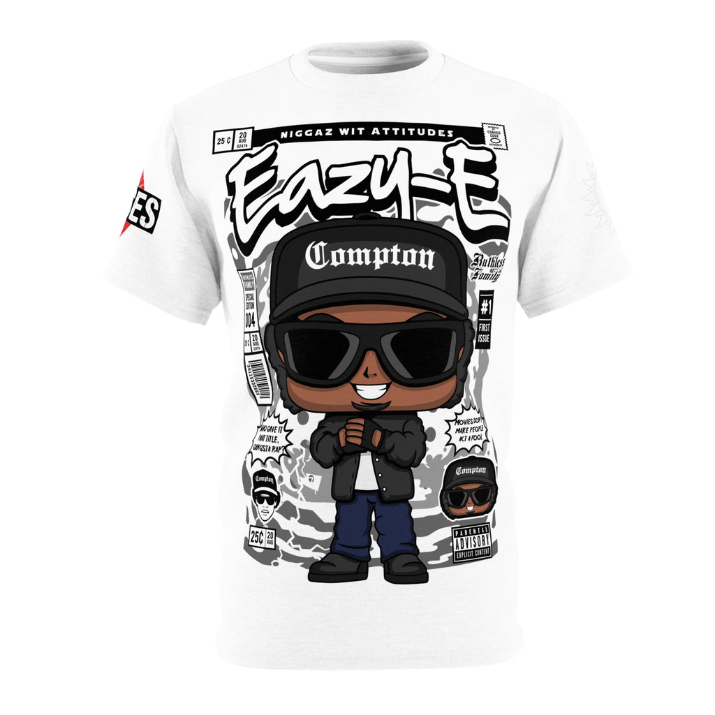 Eazy-E Compton Cartoon Tee LD&P APPAREL Light white