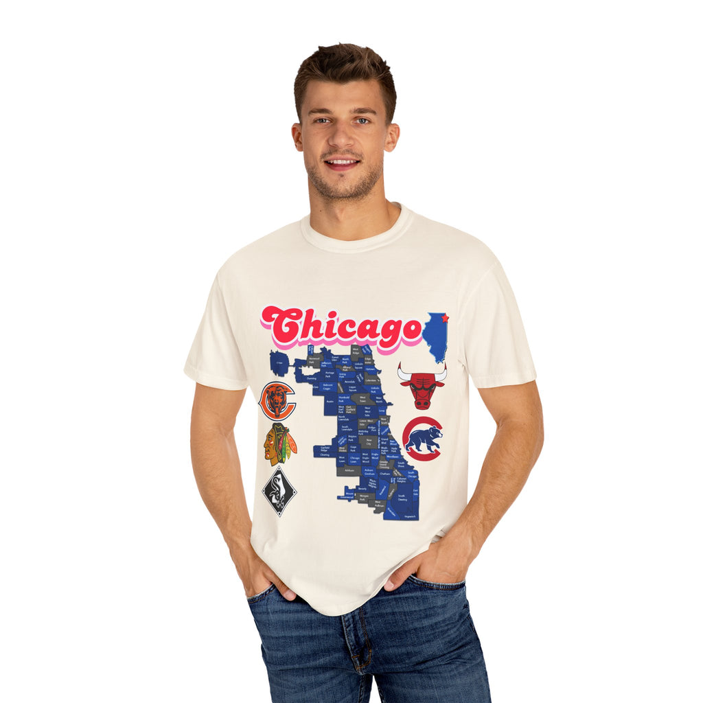 Chicago Unisex T-shirt - Vintage Chicago Design
