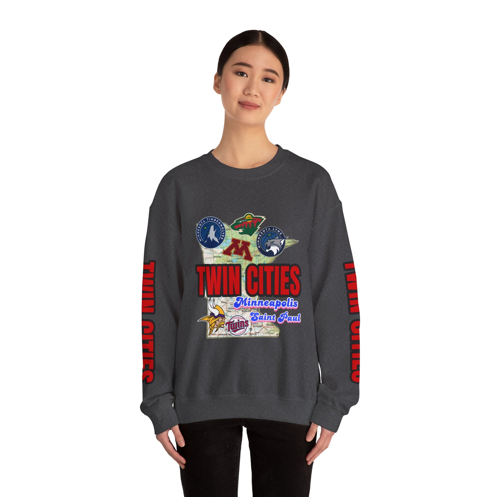 Crewneck Sweatshirt TWIN CITIES Urban Design