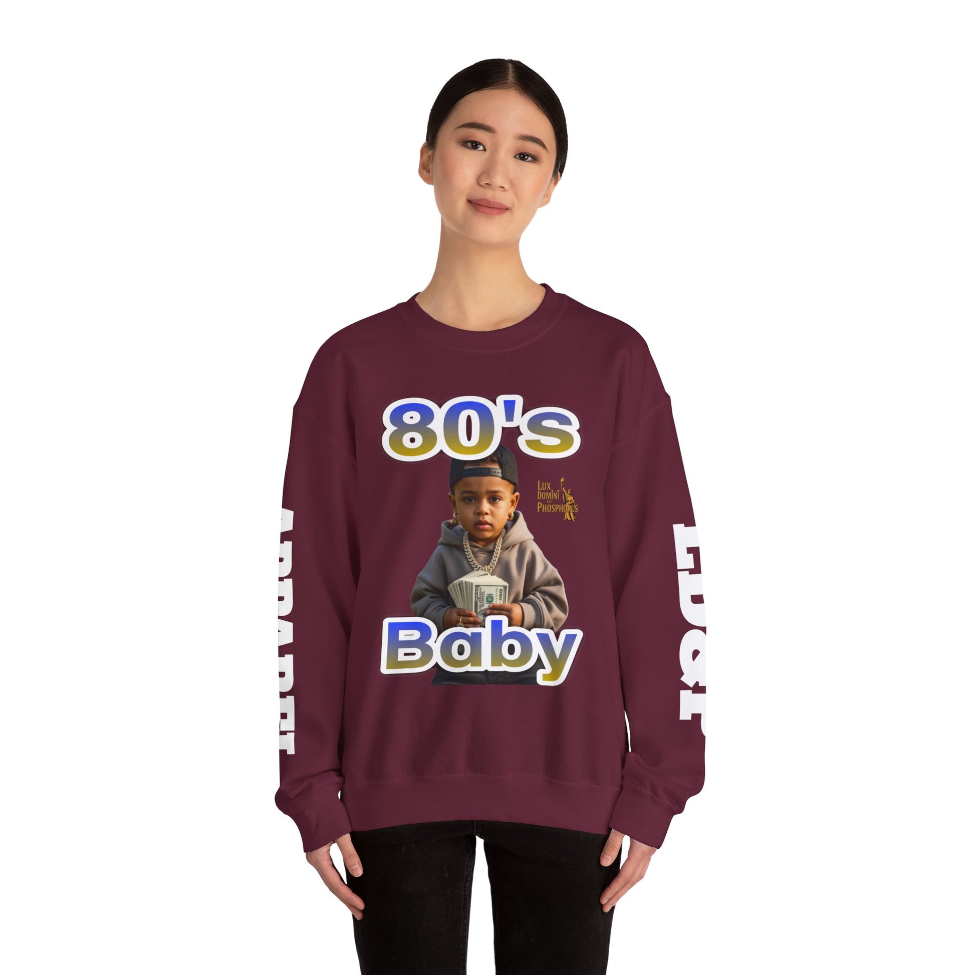 80's Baby Unisex Sweatshirt - LD&P APPAREL