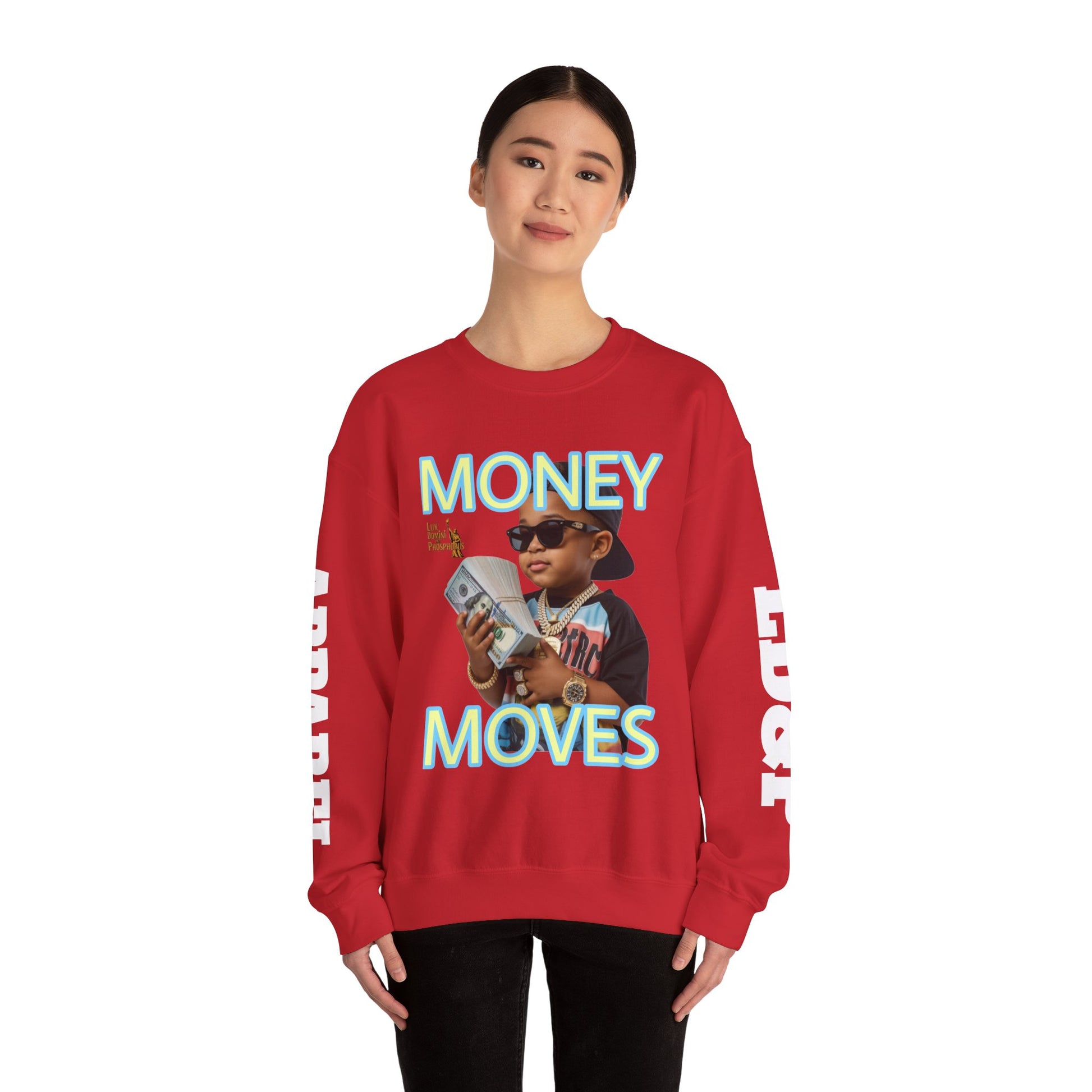 Money Moves Unisex Sweatshirt - LD&P APPAREL