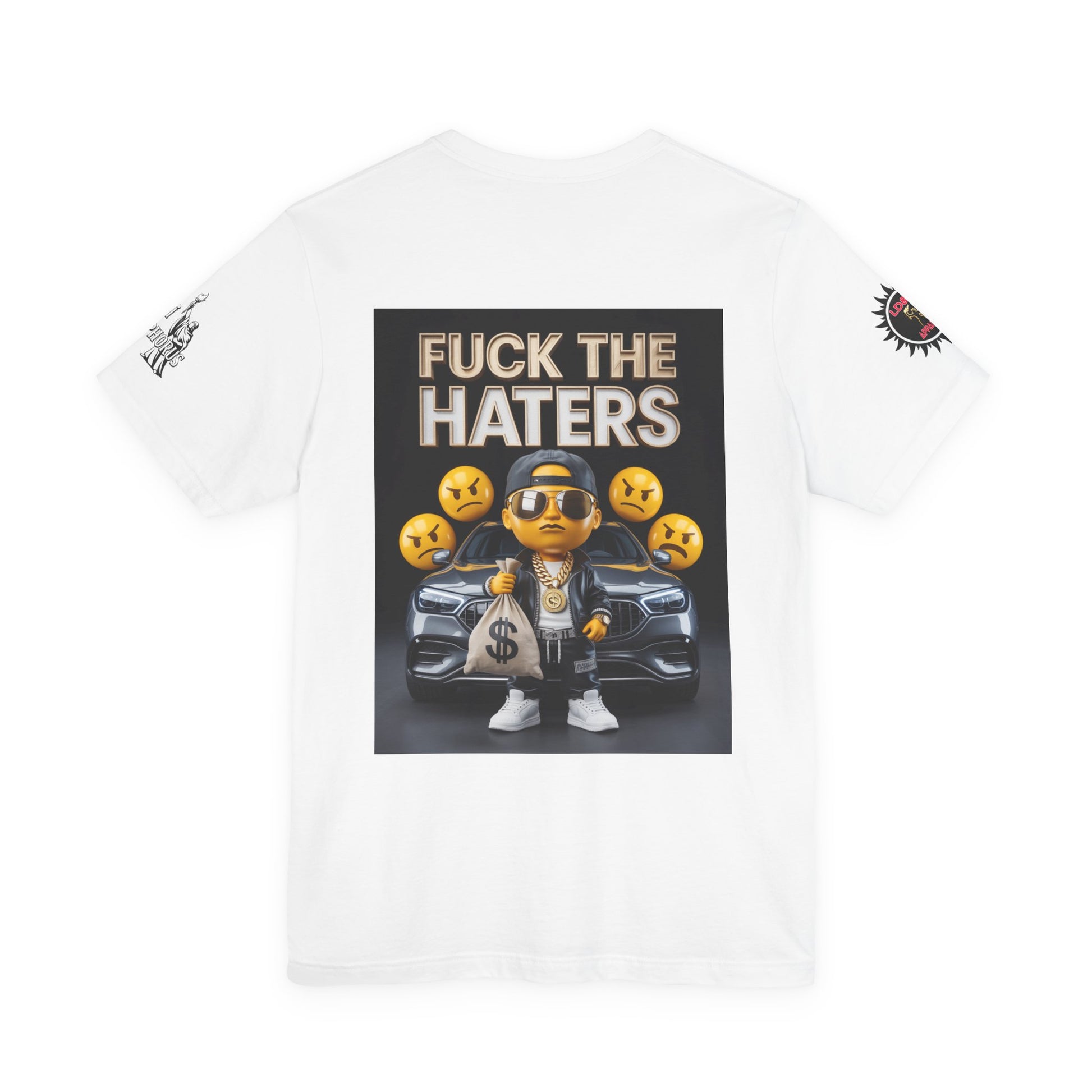 Fuck the Haters Unisex Tee - Bold Graphic Motivational Shirt
