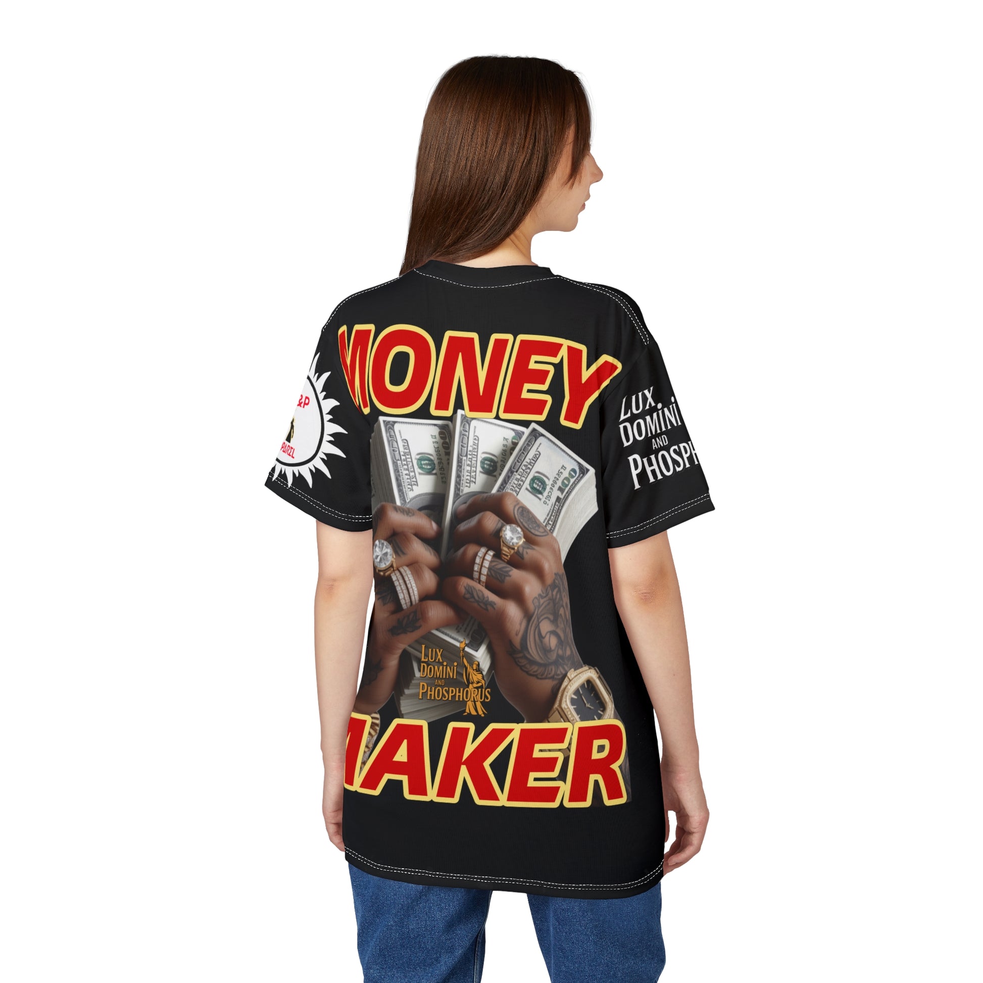 Money Maker Unisex Tee - Lux Domini and Phosphorus LD&P Apparel Design