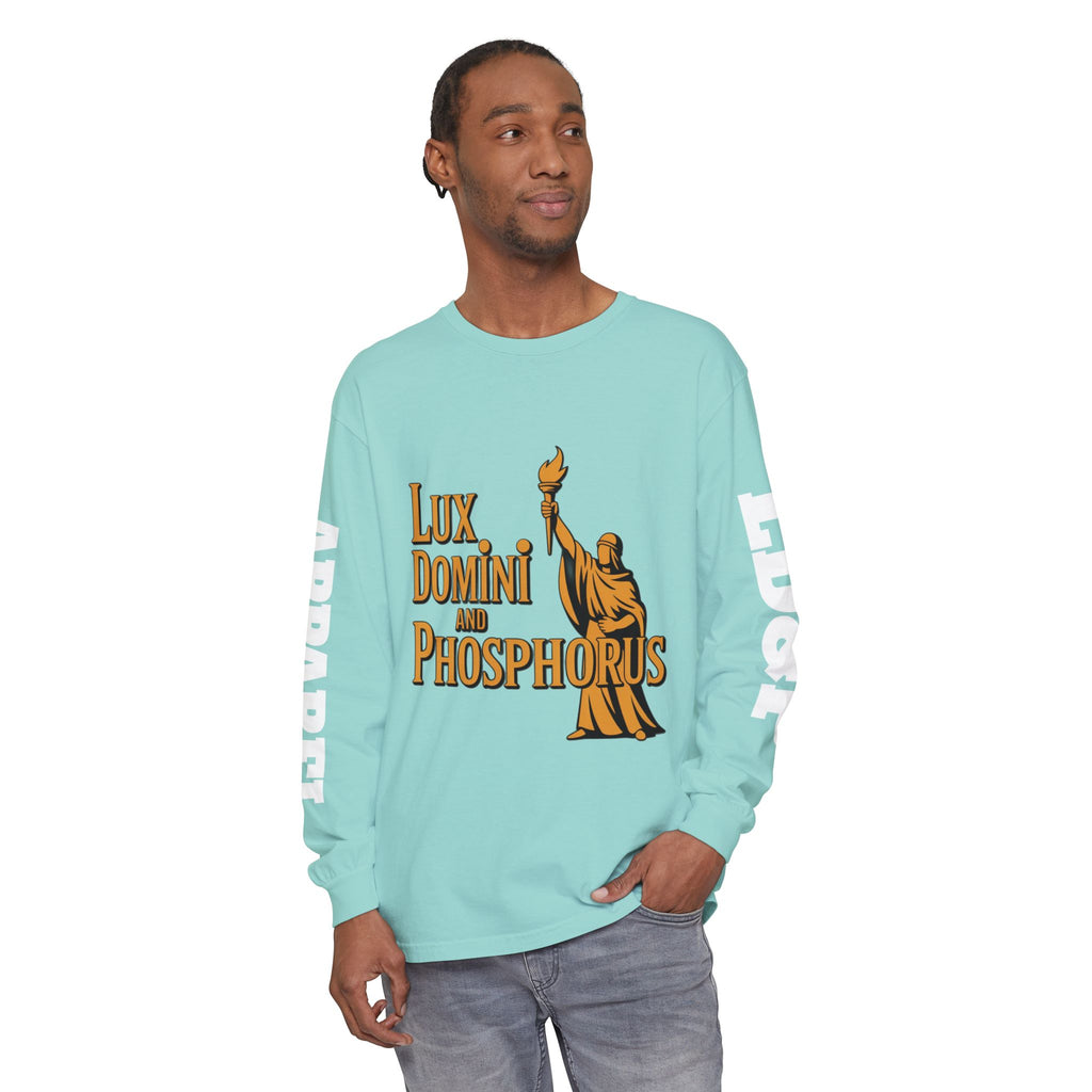 Long Sleeve T-Shirt Lux Domini and Phosphorus LD&P Apparel Design