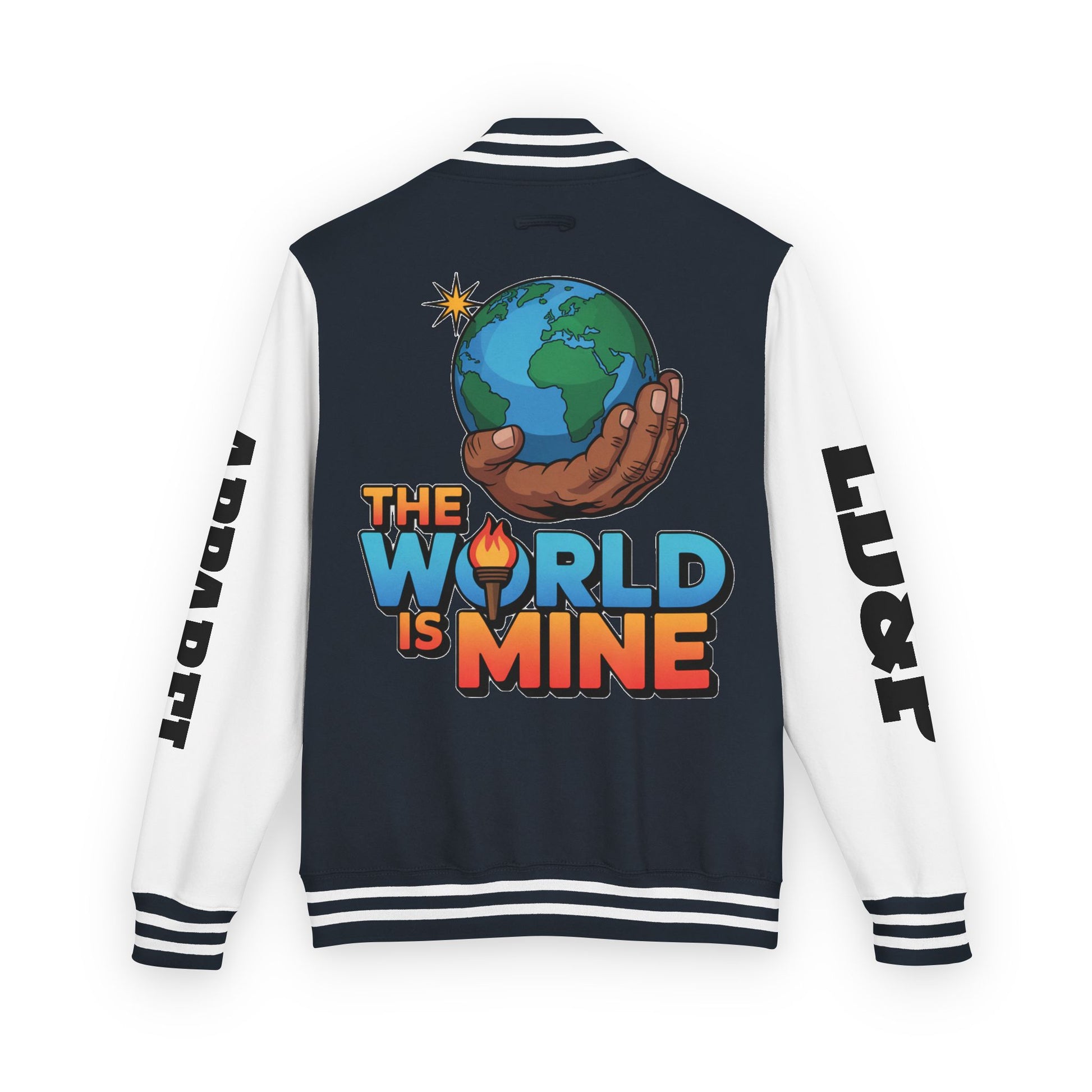 Letterman Jacket - The World is Mine LD&P APPAREL Design