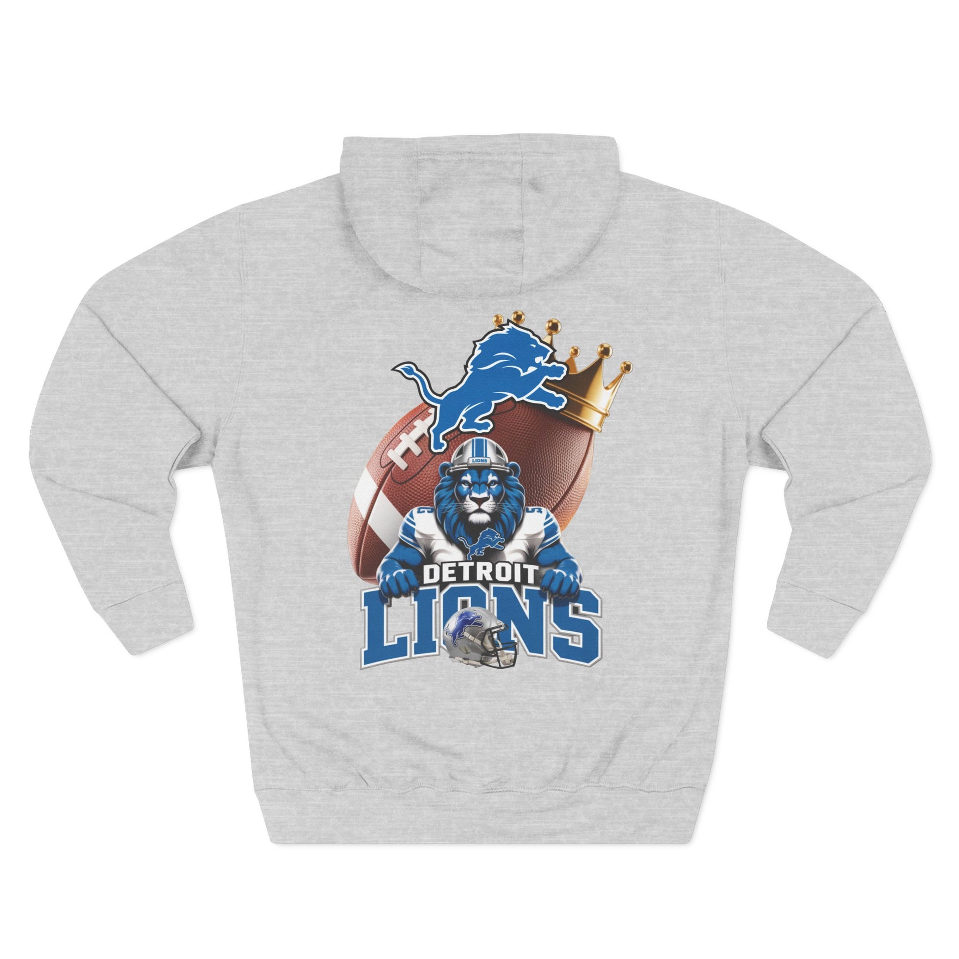 Fleece Hoodie NFL Team DET Design