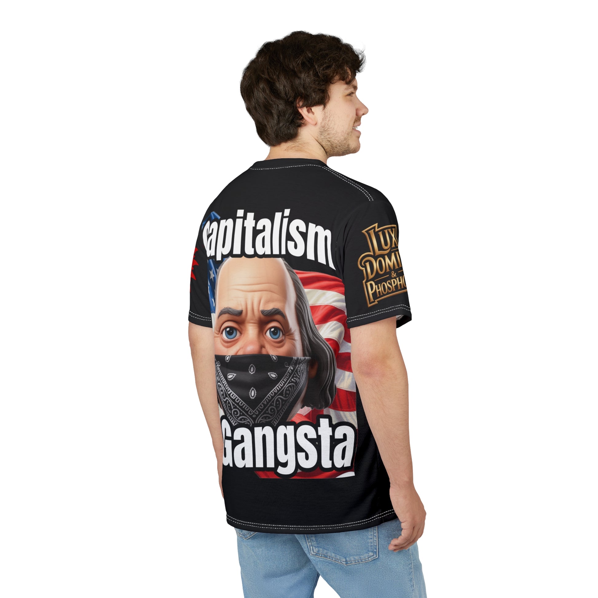 Capitalism Unisex Cut & Sew Tee