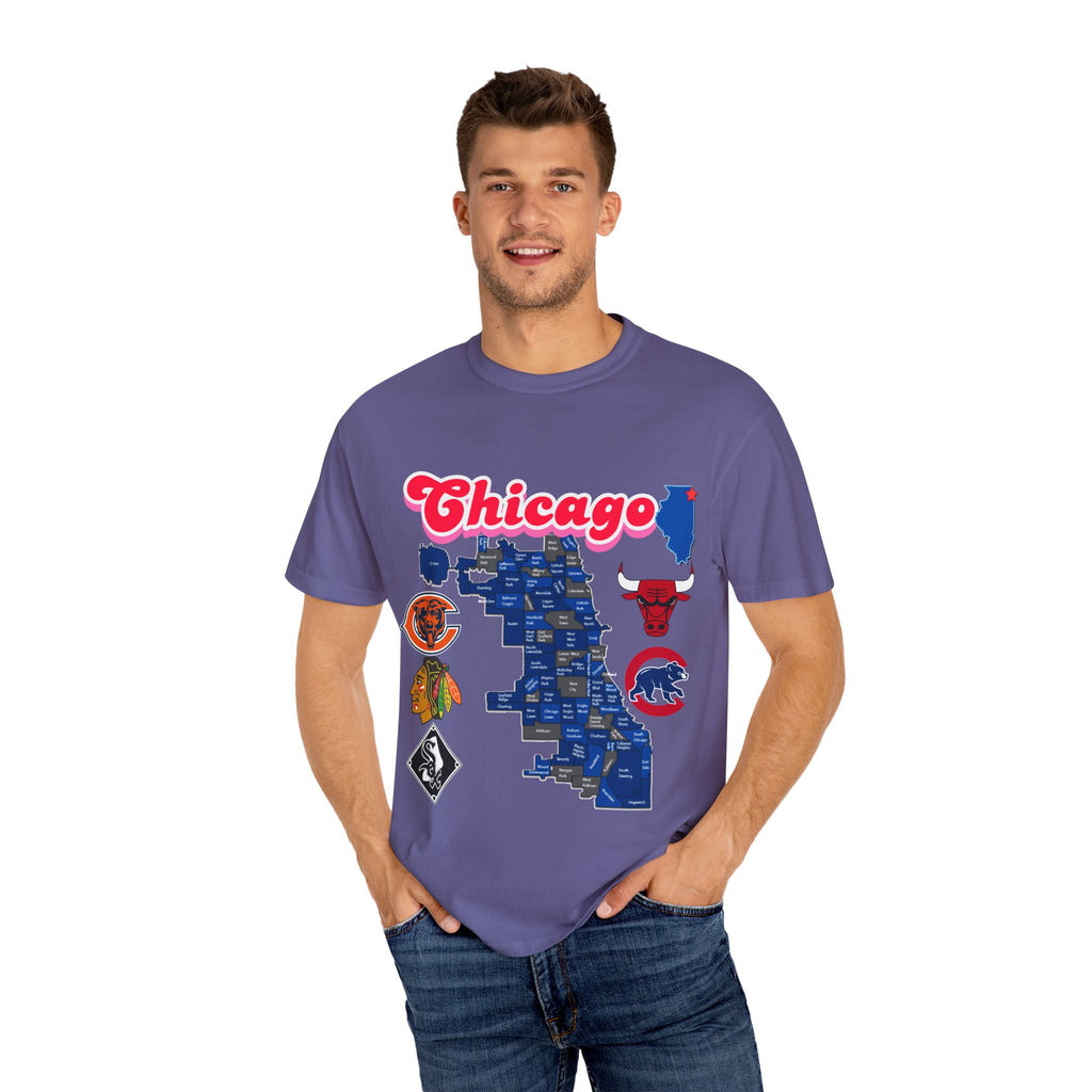 Chicago Unisex T-shirt - Vintage Chicago Design