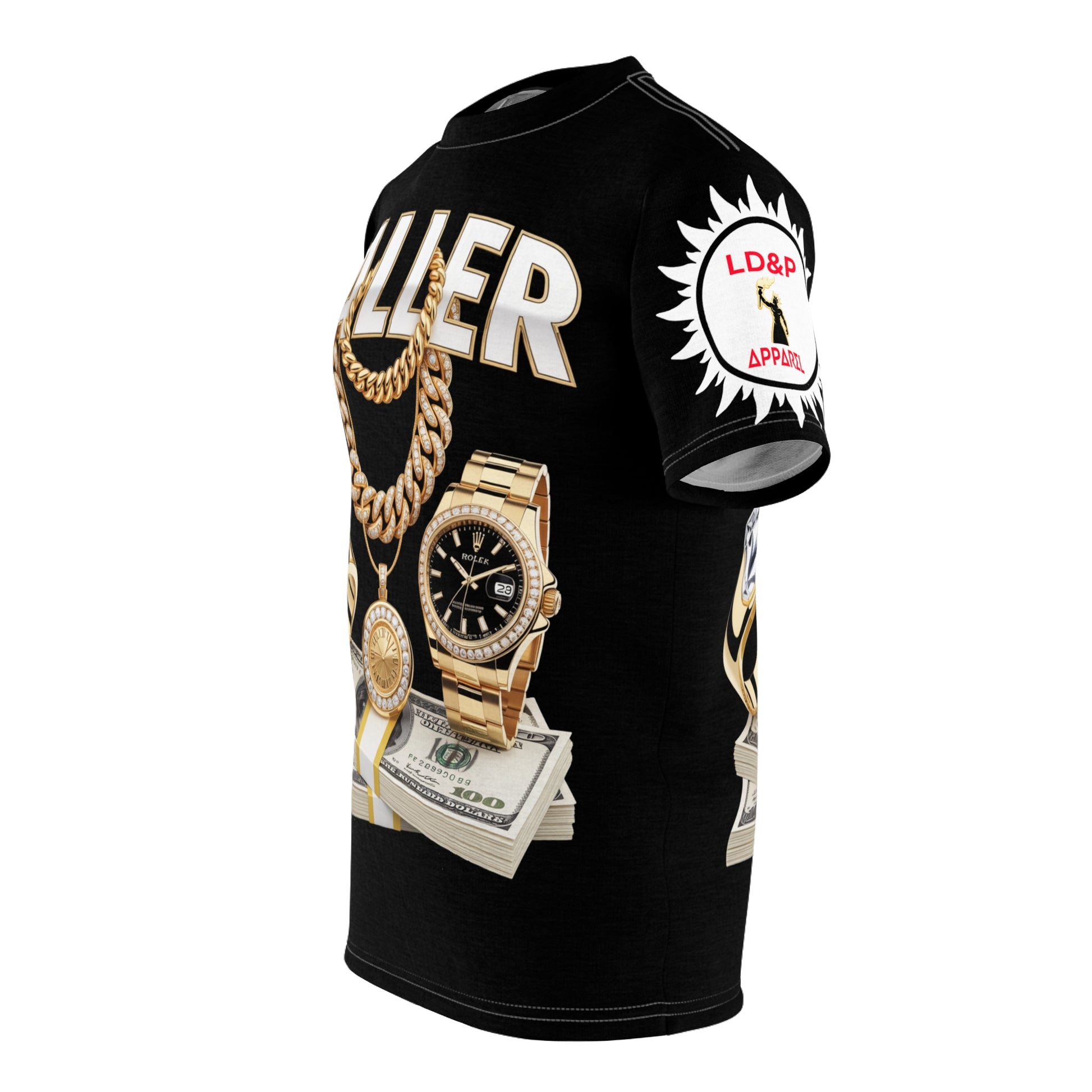 Baller  Unisex Tee - Lux Domini and Phosphorus LD&P Apparel Design black