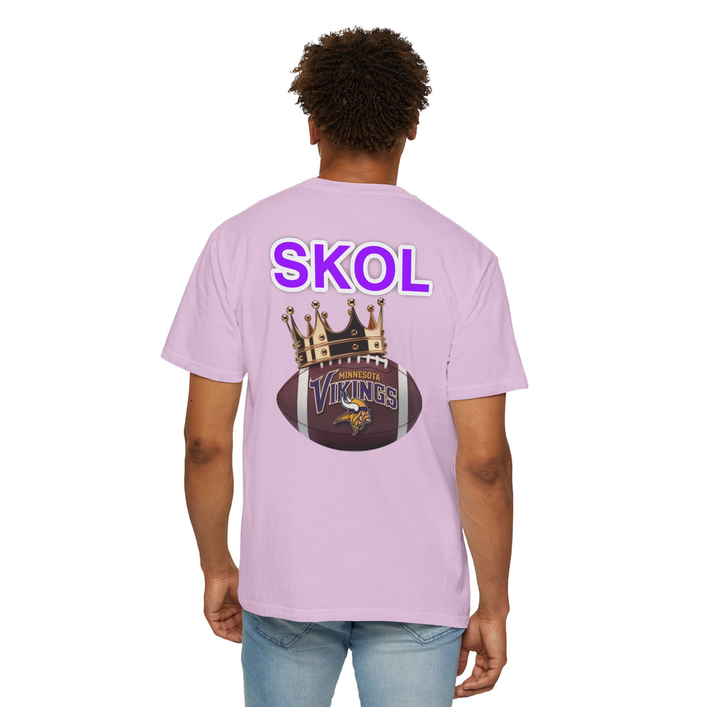 T-Shirt - Minnesota Vikings SKOL Unisex Garment-Dyed Tee