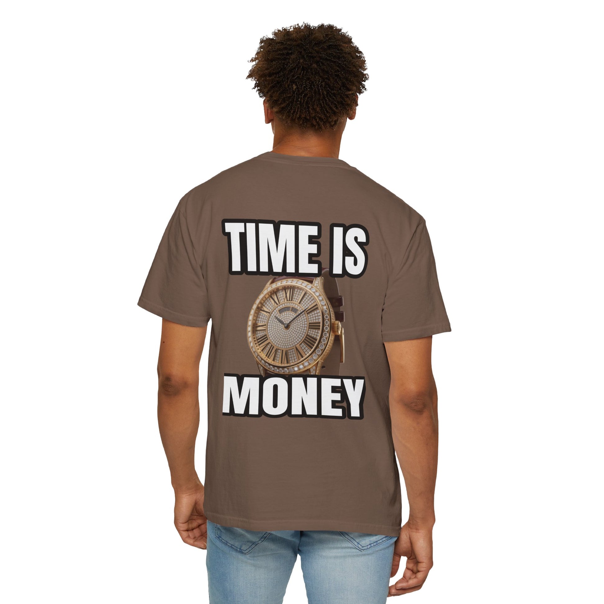 Garment-Dyed T-shirt - No Sleep, Time to Eat