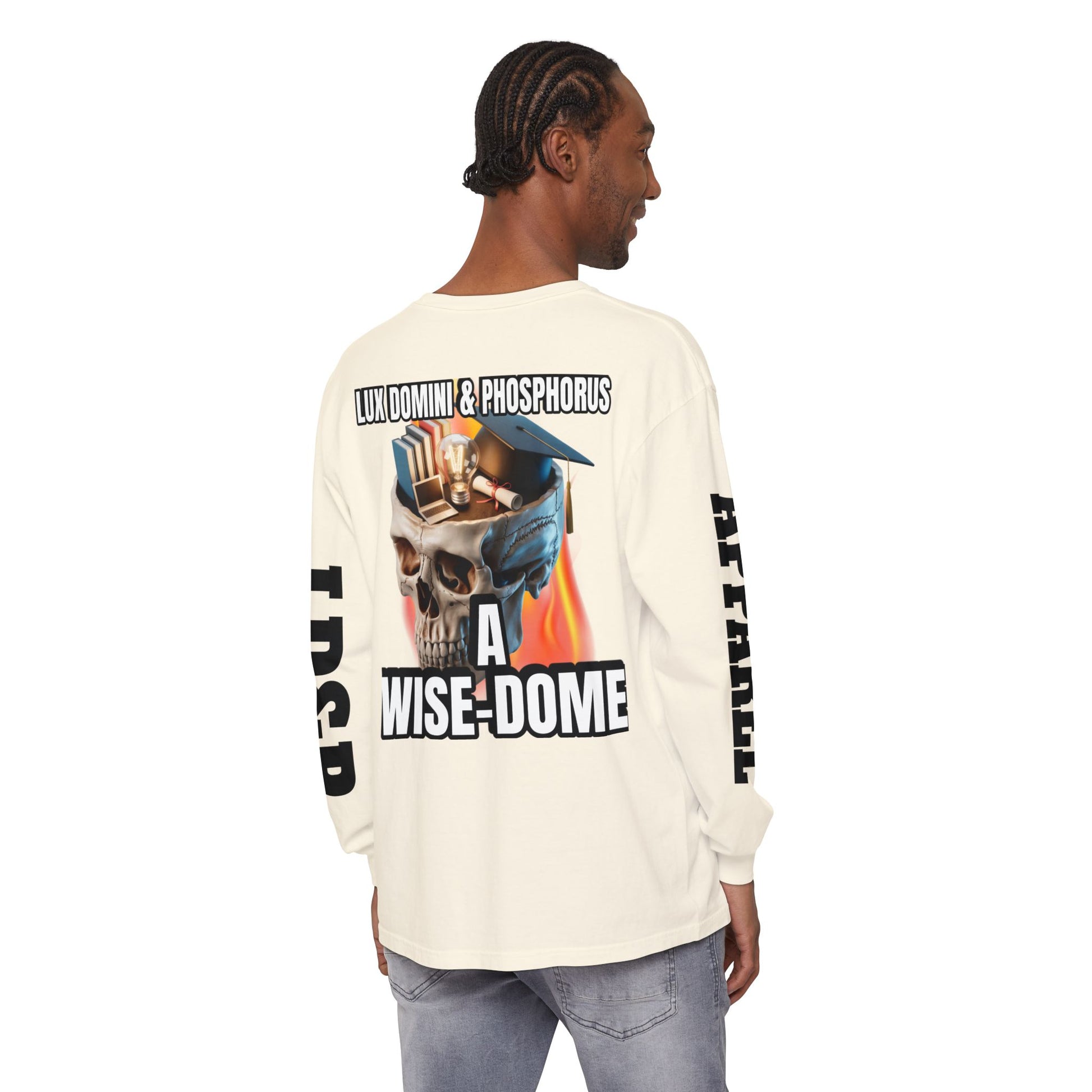 'A Wise-Dome' LD&P APPAREL Long Sleeve Tee