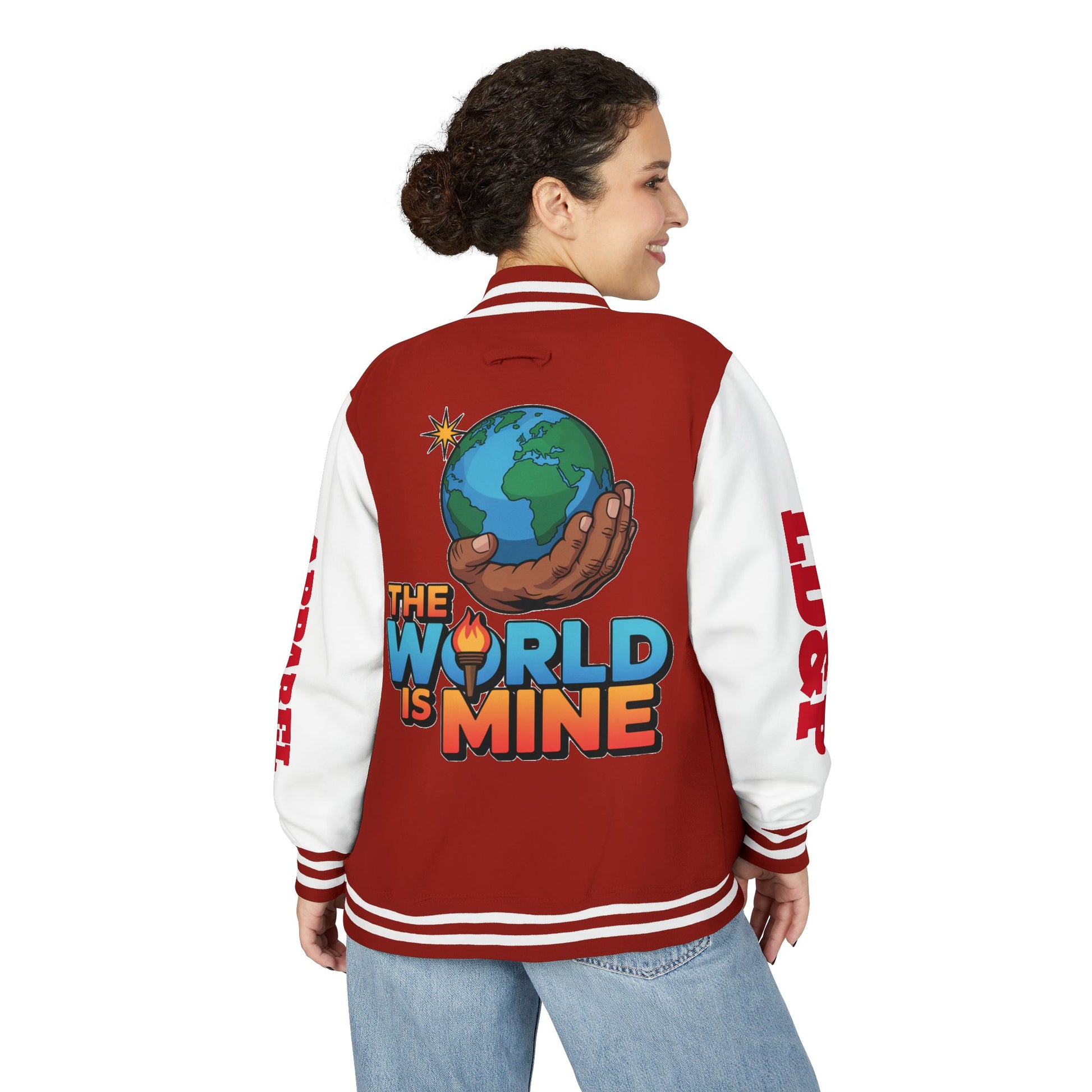 Letterman Jacket - The World is Mine LD&P APPAREL Design