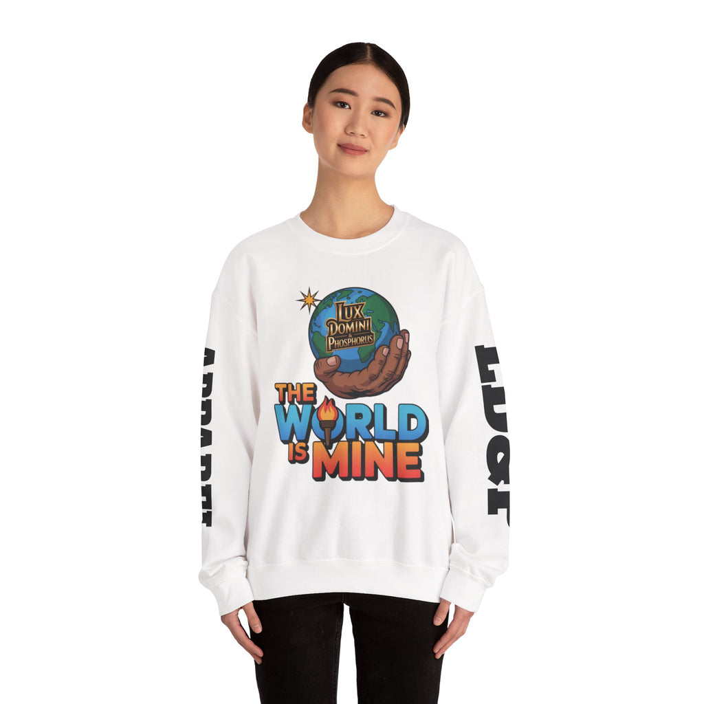 Graphic Sweatshirt - The World Is Mine LD&P APPAREL Design