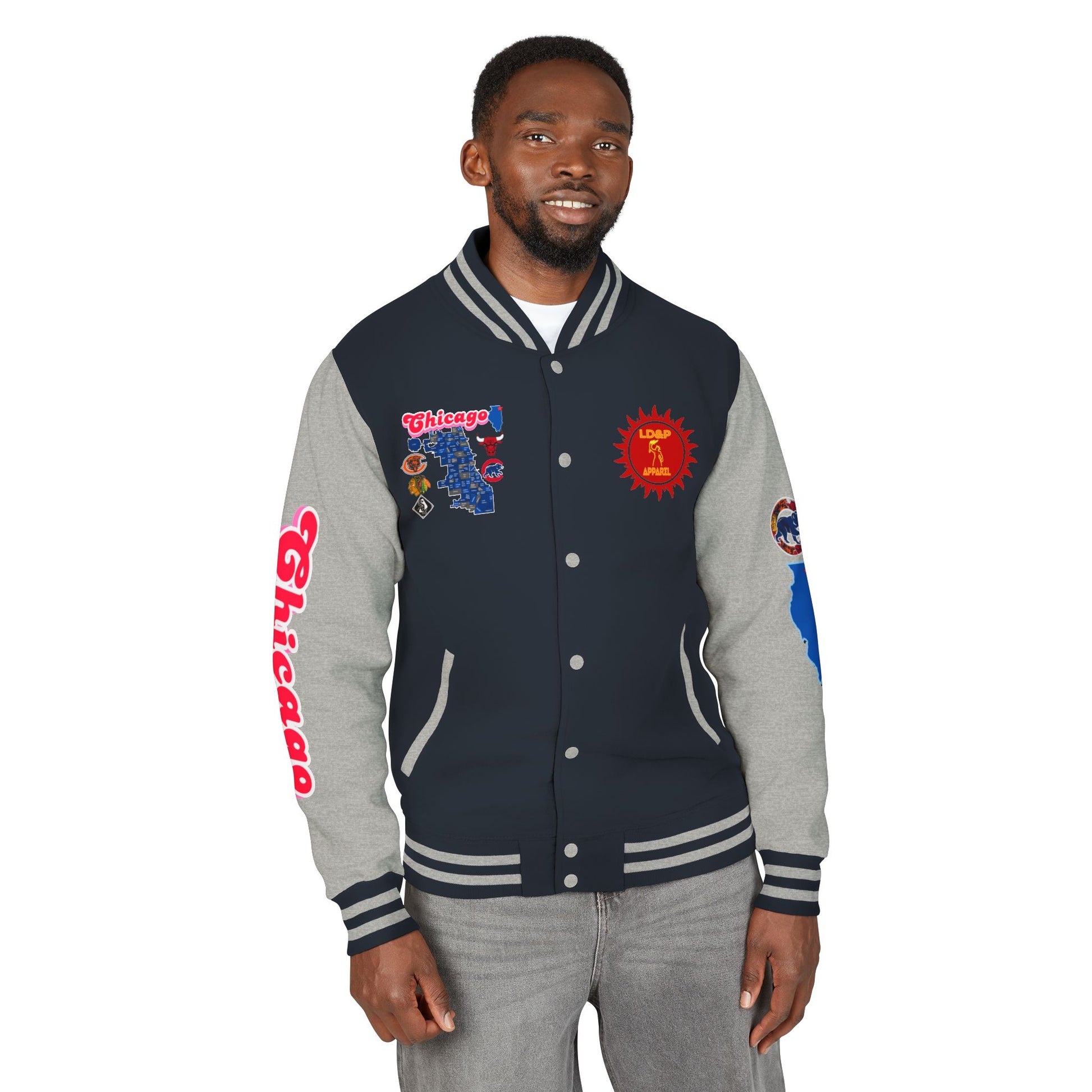 Letterman Jacket Chicago Design