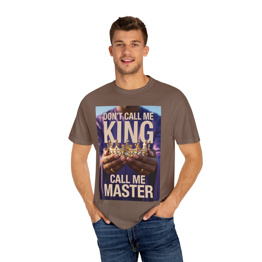 Unisex T-shirt Call Me Master Design
