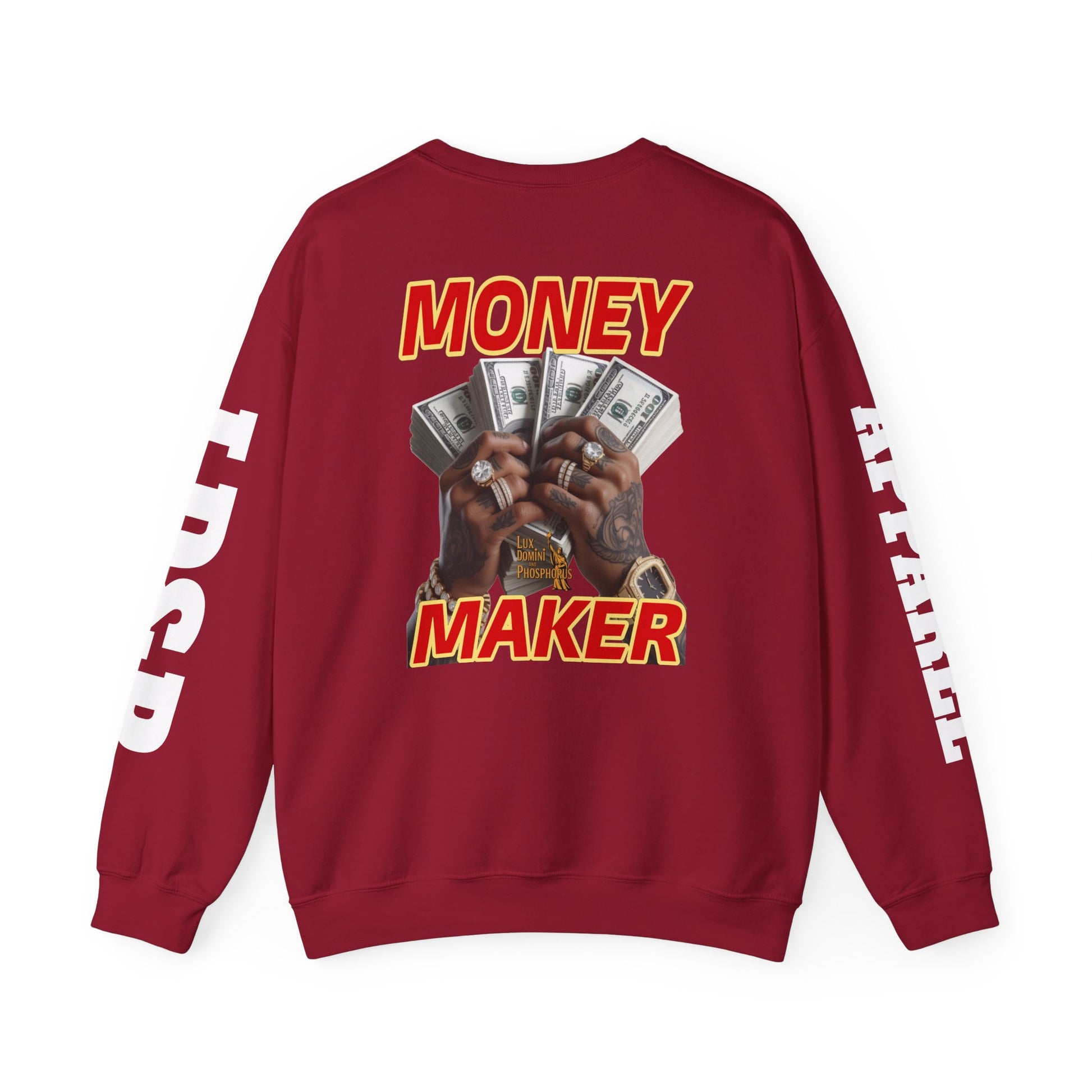 Money Maker Unisex Sweatshirt - LD&P APPAREL Design