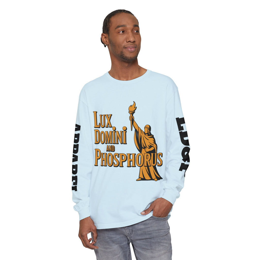 Long Sleeve T-Shirt Lux Domini and Phosphorus LD&P Apparel Design