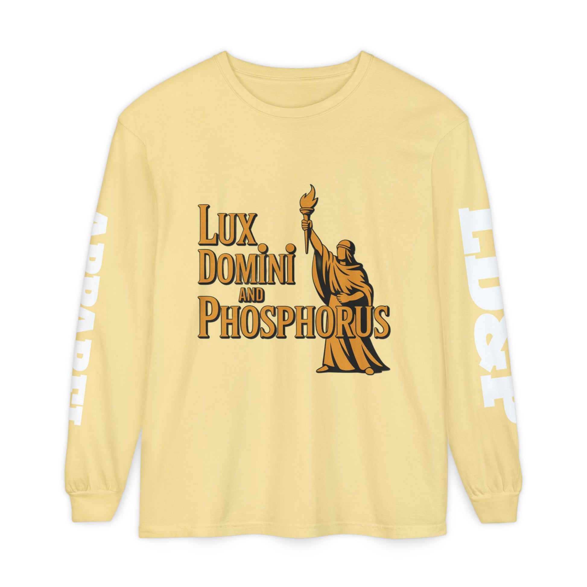 Long Sleeve T-Shirt Lux Domini and Phosphorus LD&P Apparel Design