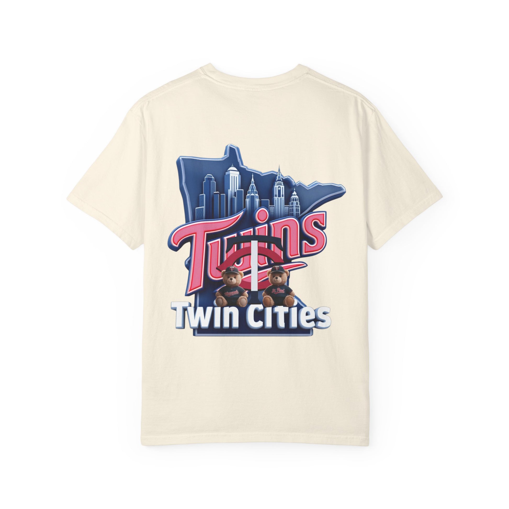Twin City Unisex T-Shirt, Sporty Tee for Fans, Garment-Dyed Shirt, Perfect for Game Day, Show Your Team Spirit!