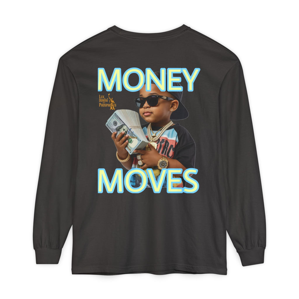 Long Sleeve T-Shirt - Money Moves LD&P APPAREL
