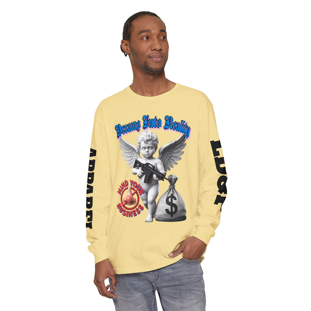 Garment-Dyed Long Sleeve T-Shirt Dreams Into Reality