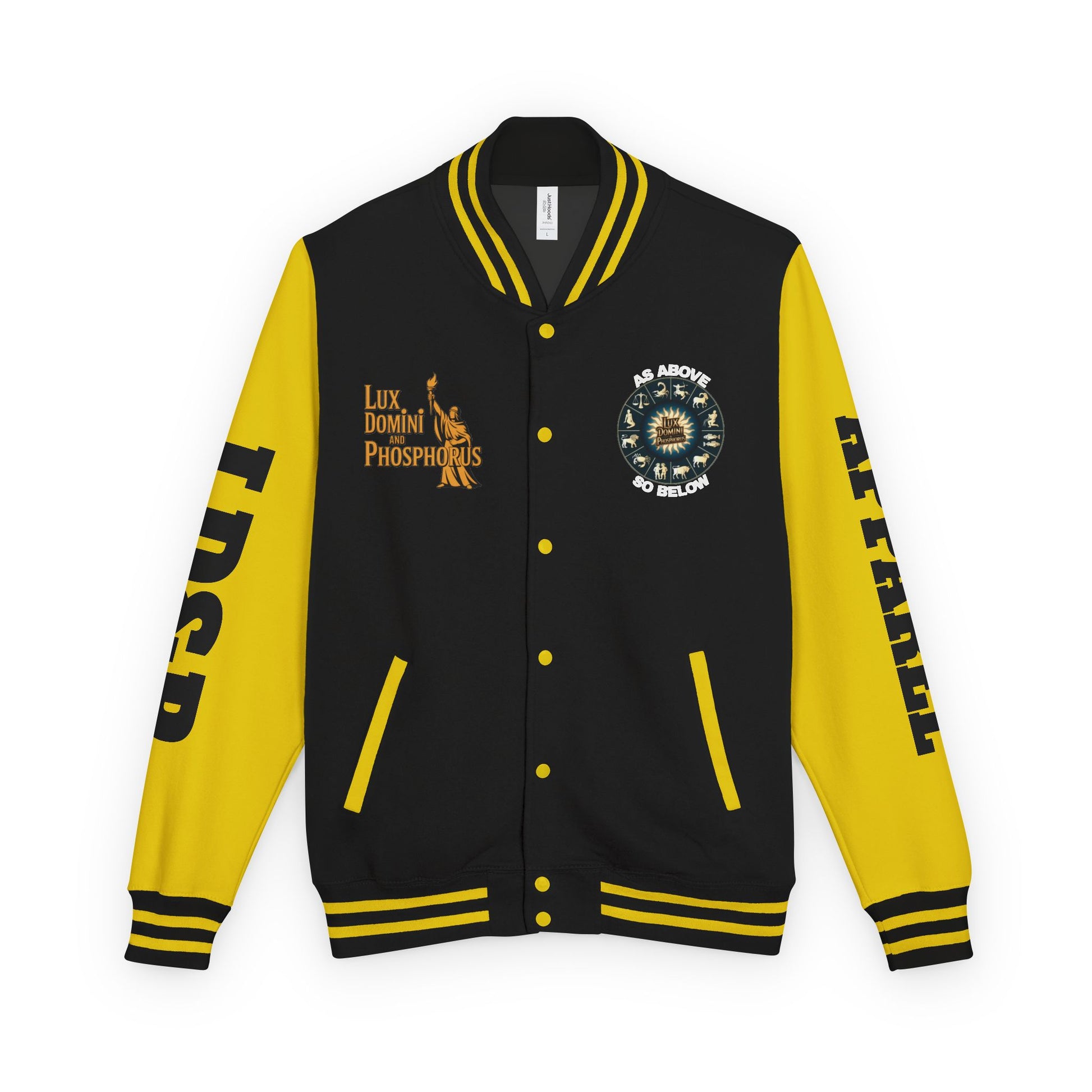 Letterman Jacket - As above so below LD&P APPAREL Design