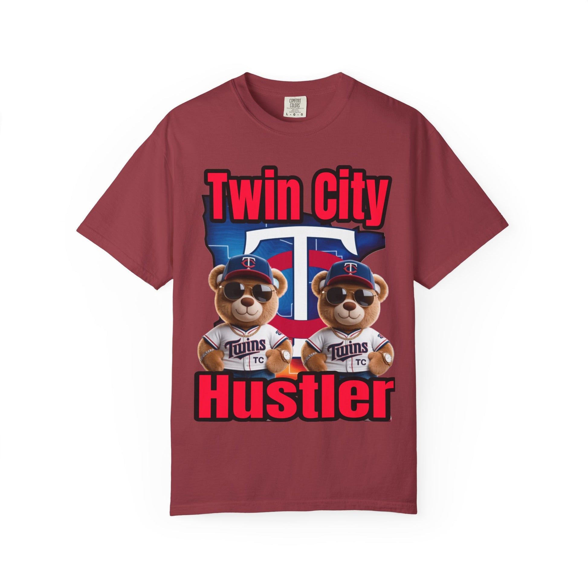 Hustler Garment-Dyed T-shirt - Twin City LD&P Apparel Design